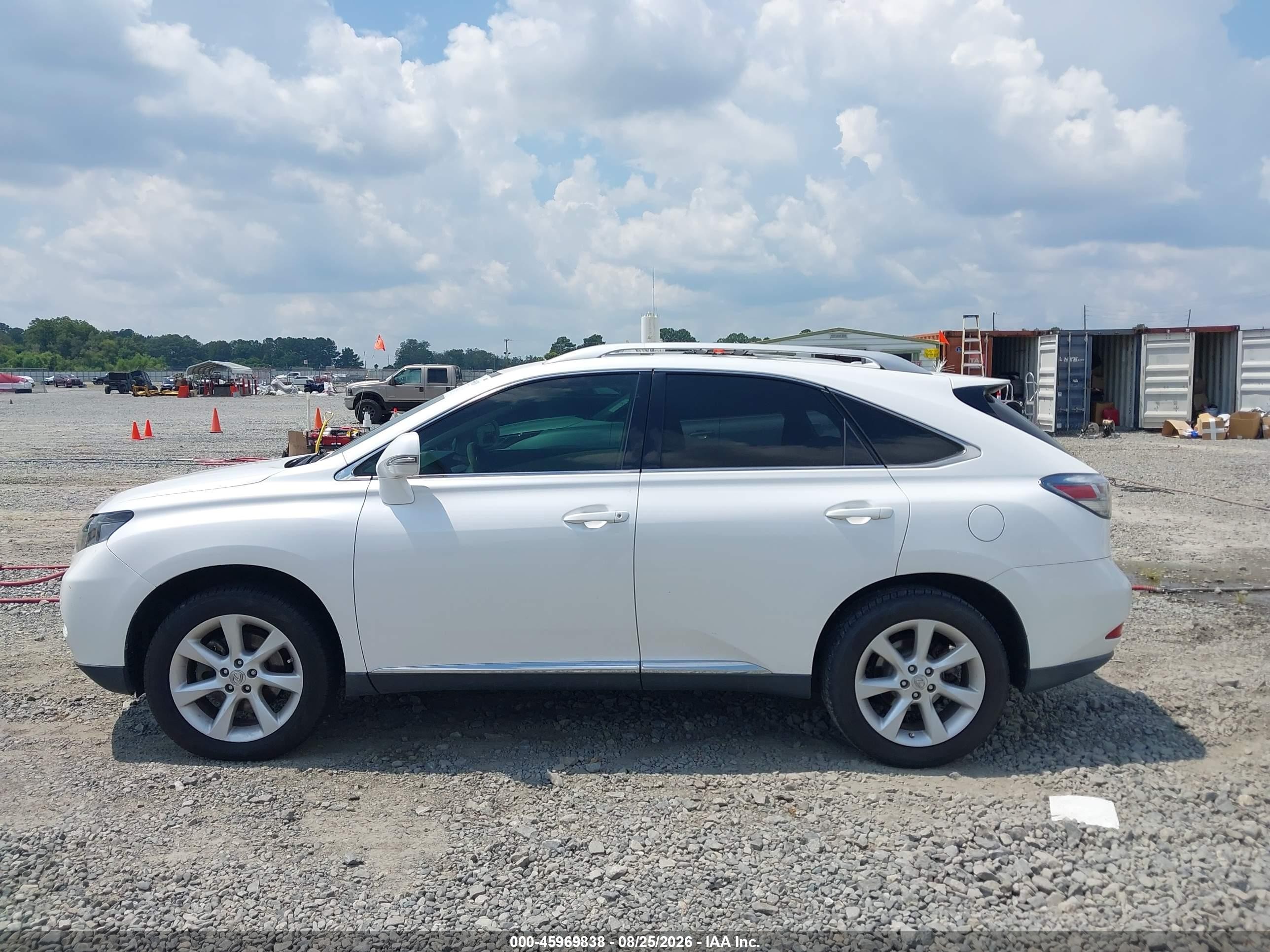 2011 Lexus Rx 350 White vin: 2T2ZK1BA3BC055589
