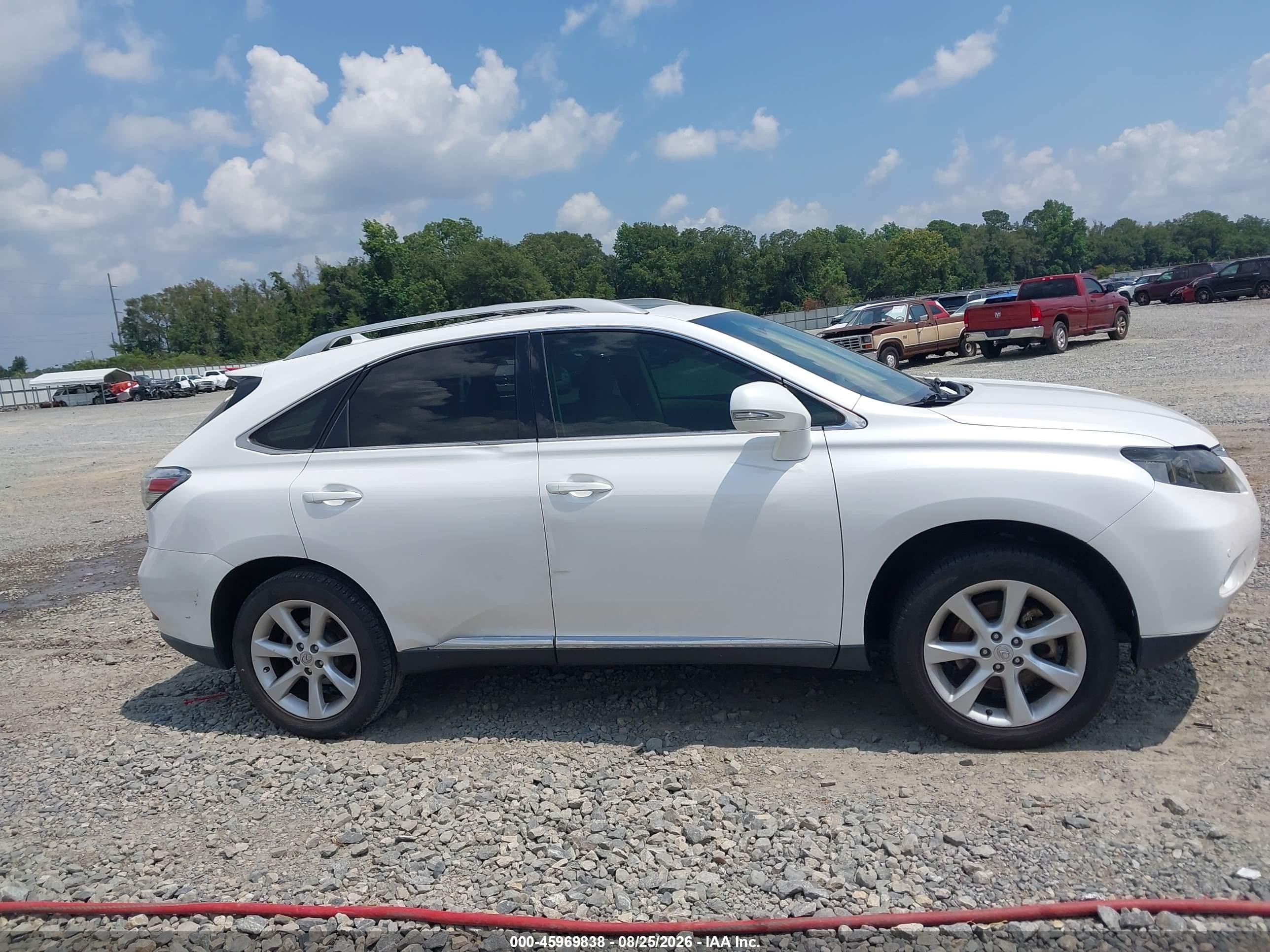 2011 Lexus Rx 350 White vin: 2T2ZK1BA3BC055589