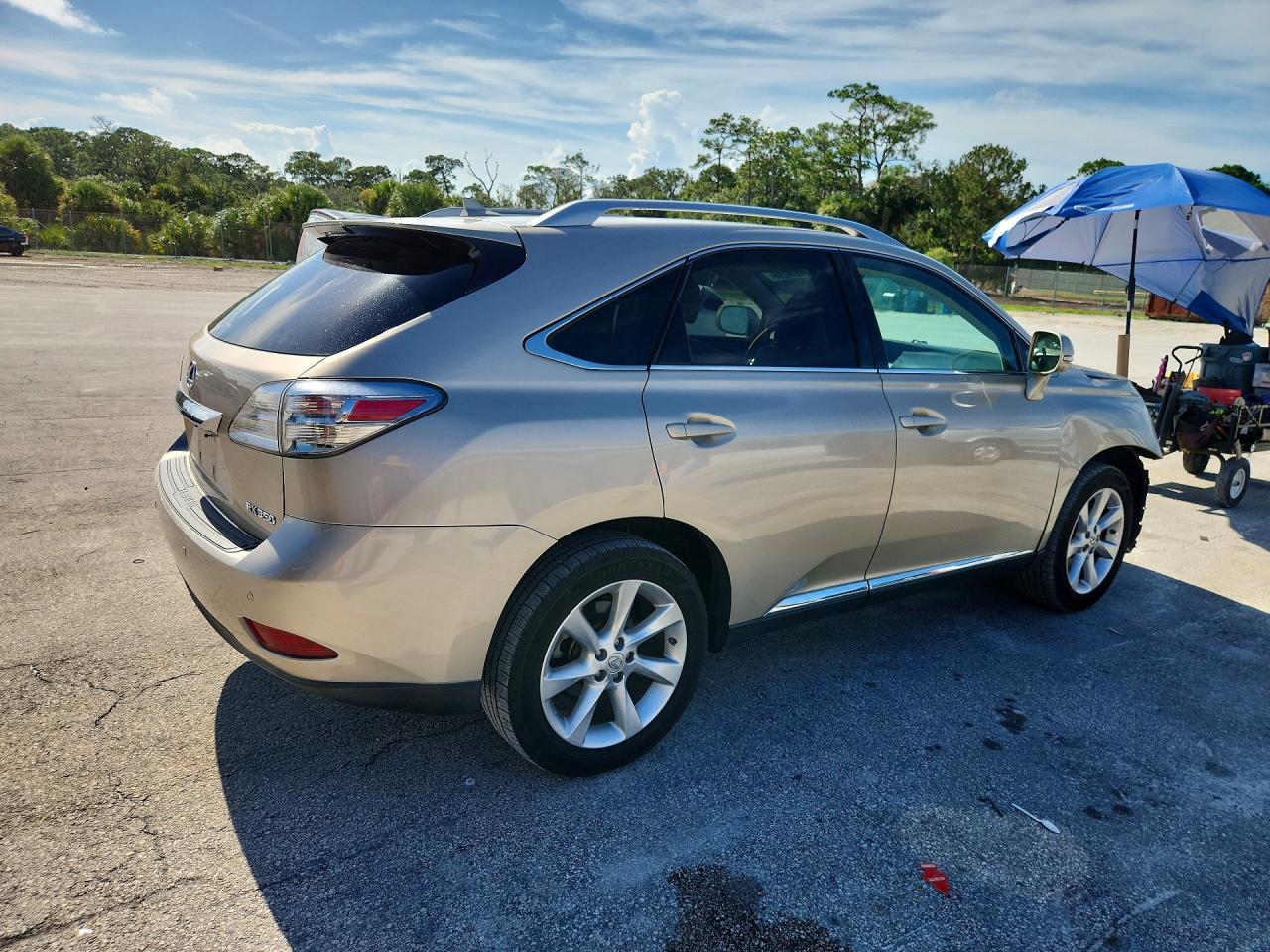 2011 Lexus Rx 350 Tan vin: 2T2ZK1BA3BC056421