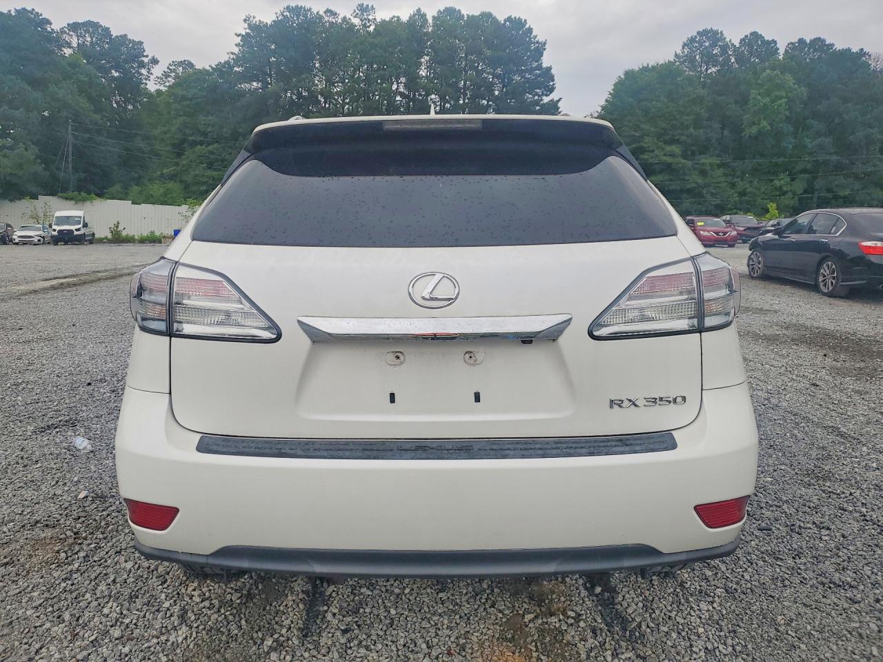 2011 Lexus Rx 350 White vin: 2T2ZK1BA3BC064499