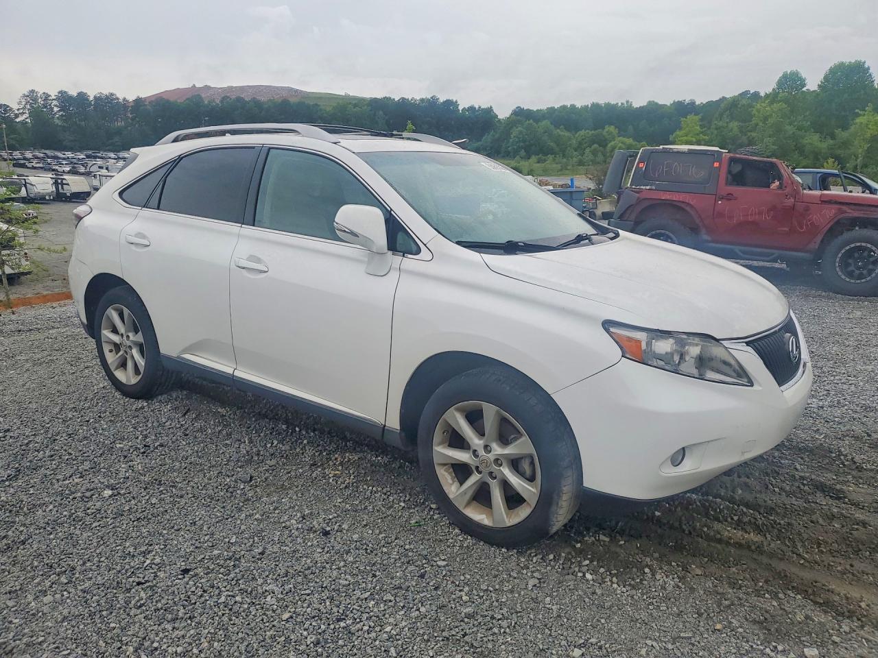 2011 Lexus Rx 350 White vin: 2T2ZK1BA3BC064499