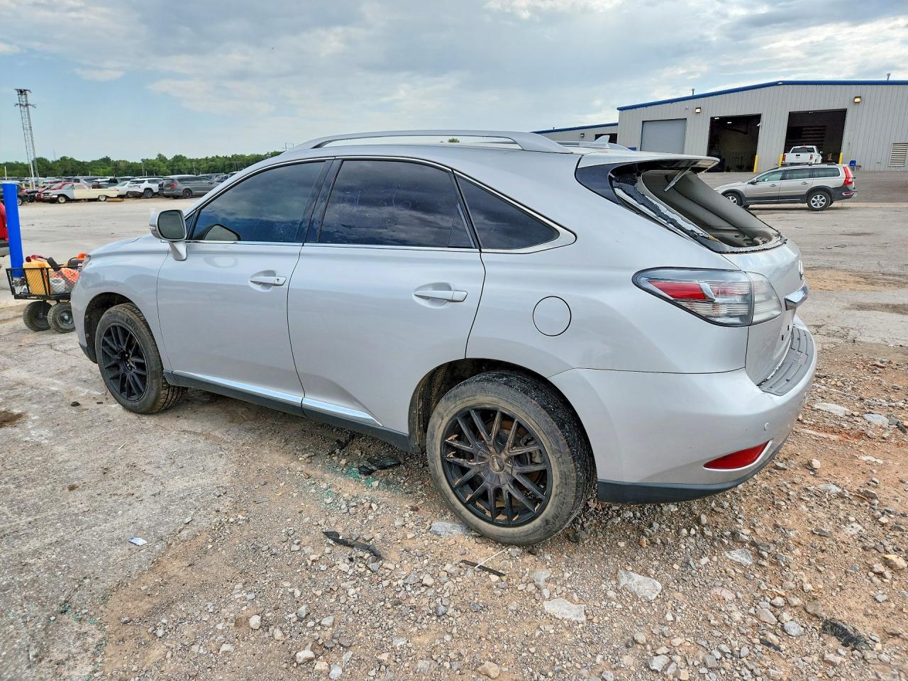 2012 Lexus Rx 350 Silver vin: 2T2ZK1BA3CC069719