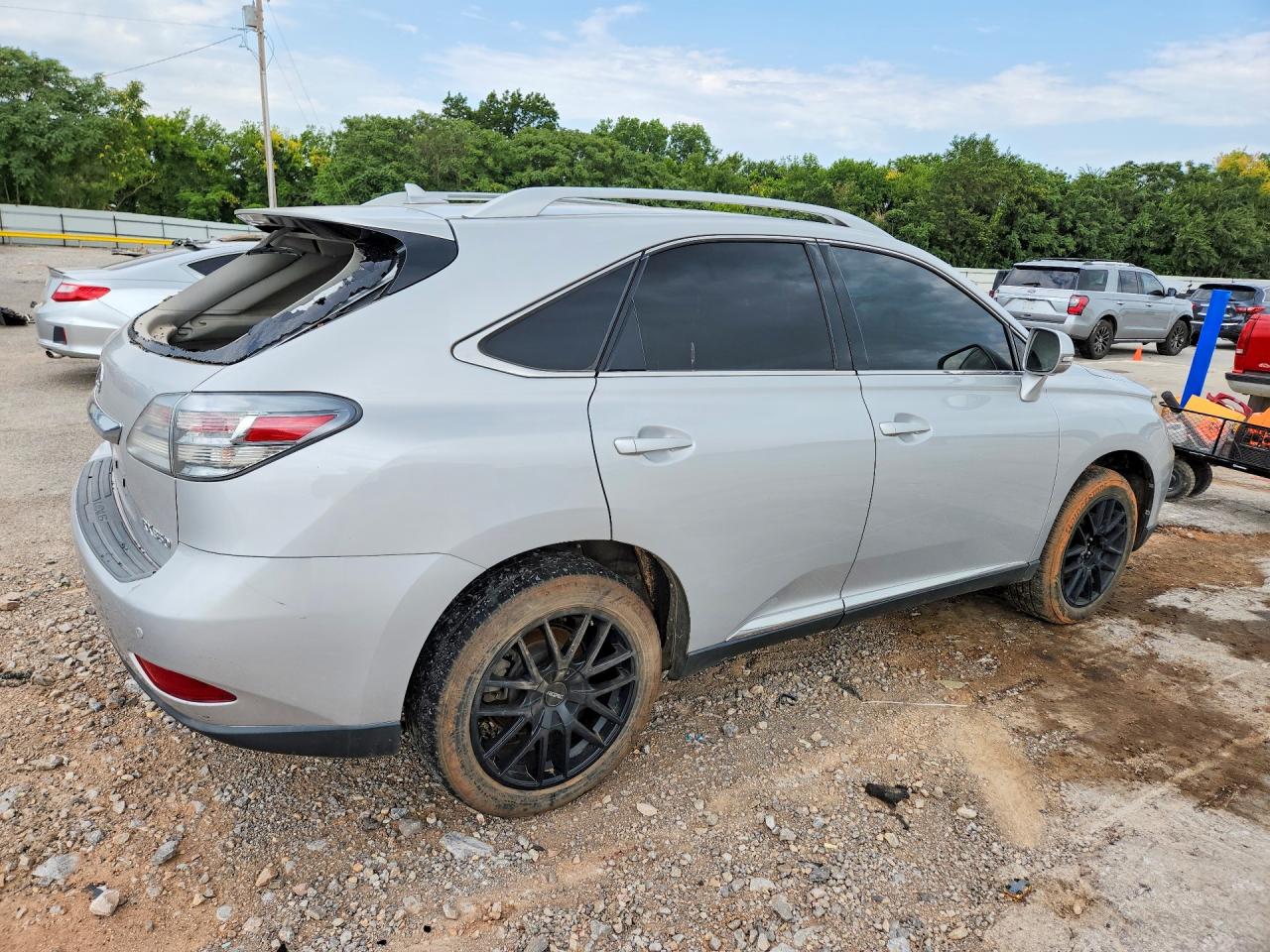 2012 Lexus Rx 350 Silver vin: 2T2ZK1BA3CC069719