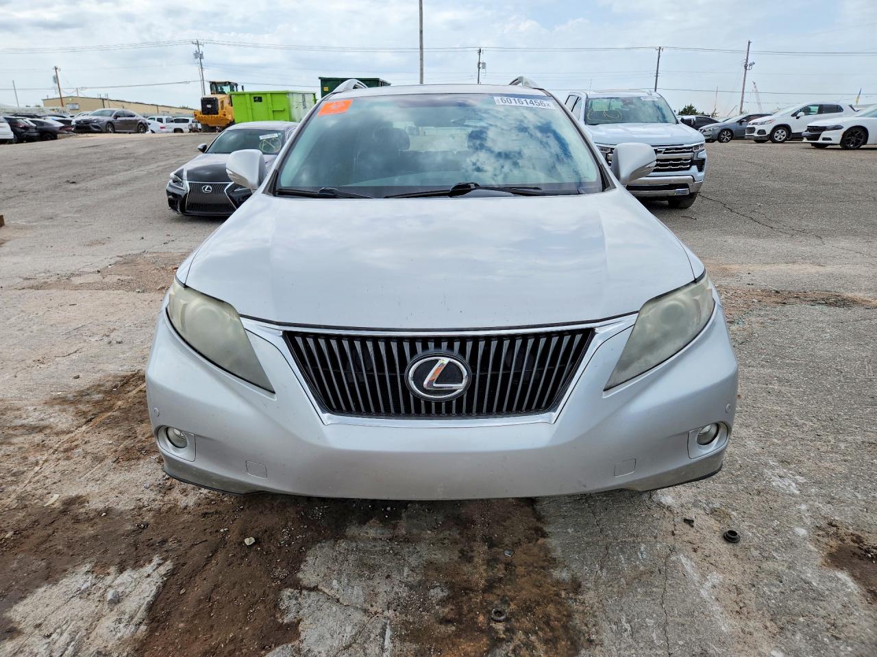 2012 Lexus Rx 350 Silver vin: 2T2ZK1BA3CC069719
