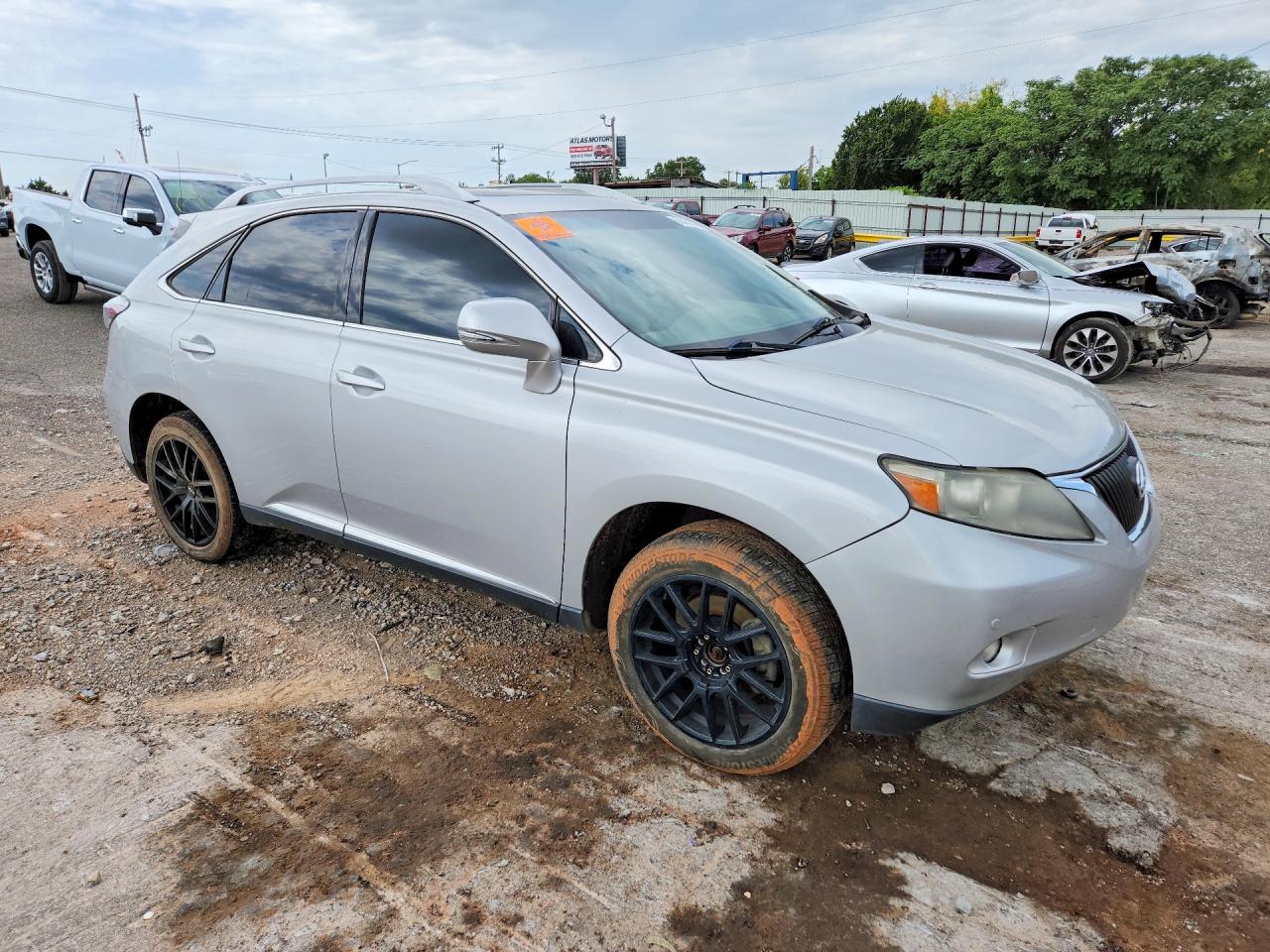 2012 Lexus Rx 350 Silver vin: 2T2ZK1BA3CC069719