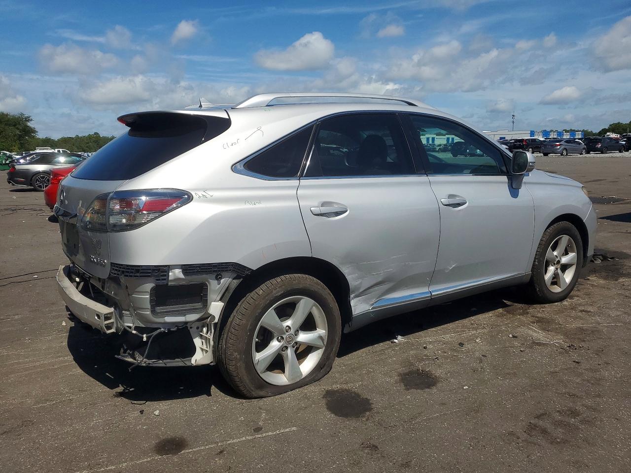 2012 Lexus Rx 350 Silver vin: 2T2ZK1BA3CC070904