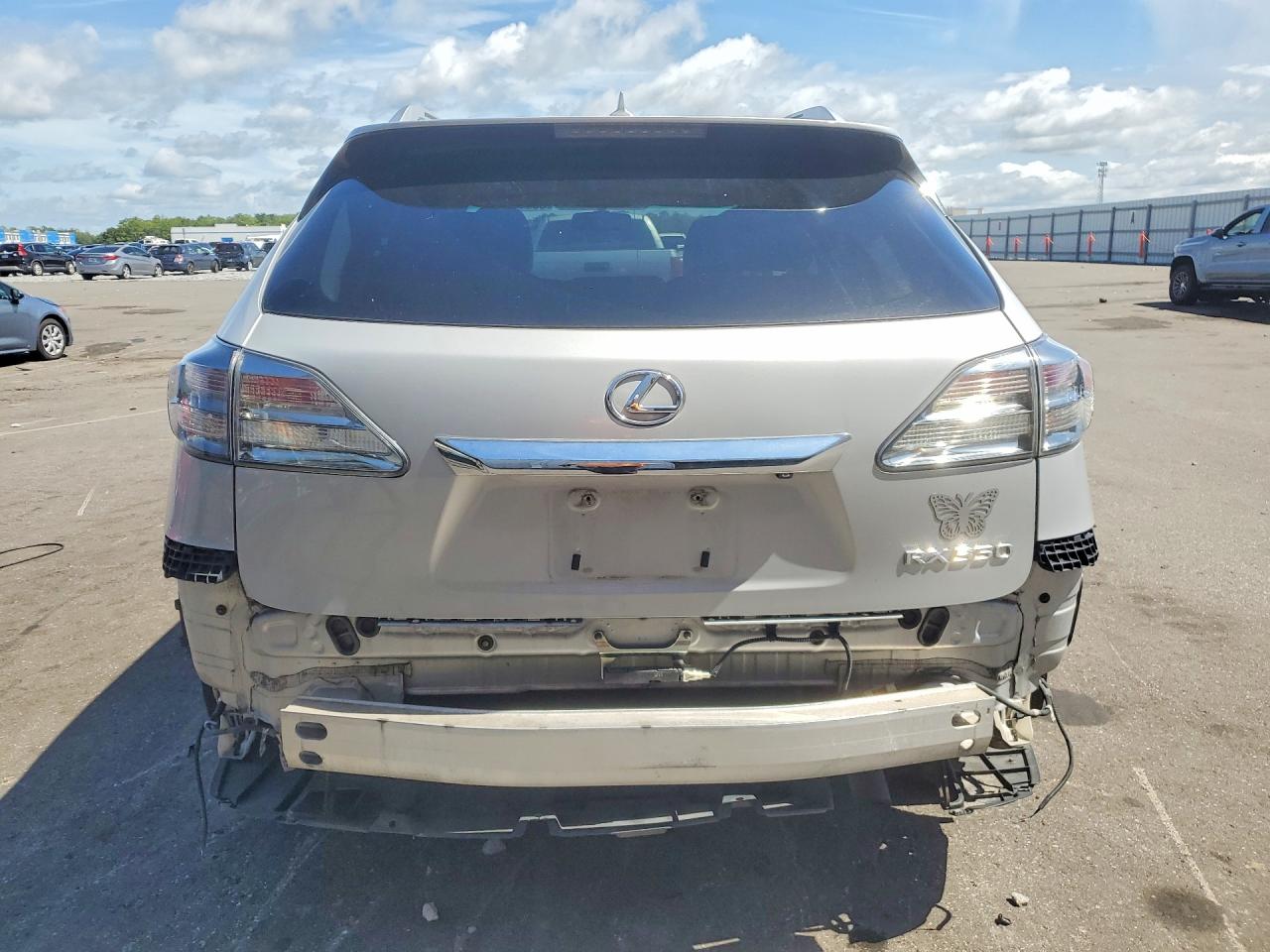 2012 Lexus Rx 350 Silver vin: 2T2ZK1BA3CC070904
