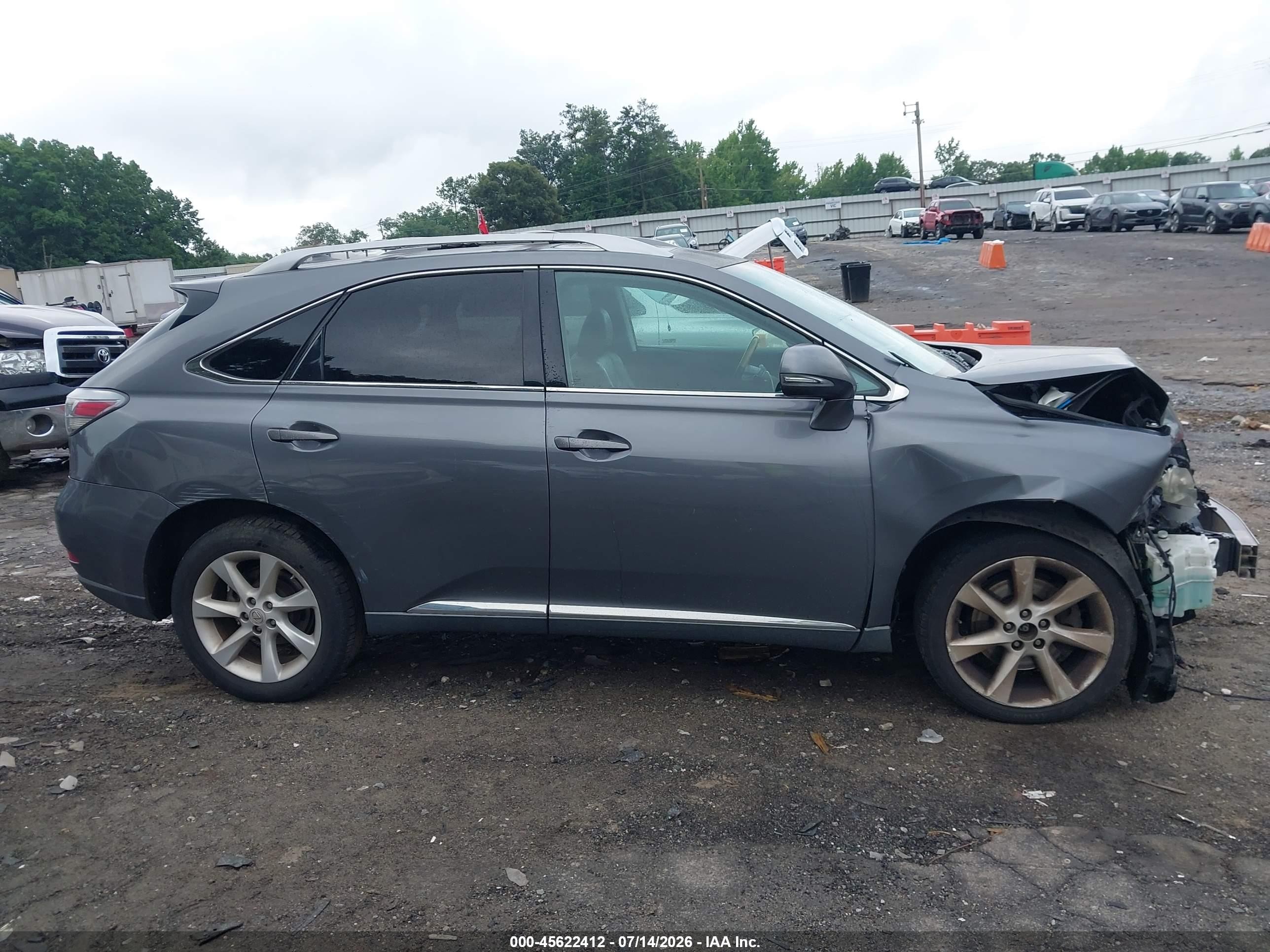 2012 Lexus Rx 350 Gray vin: 2T2ZK1BA3CC071034