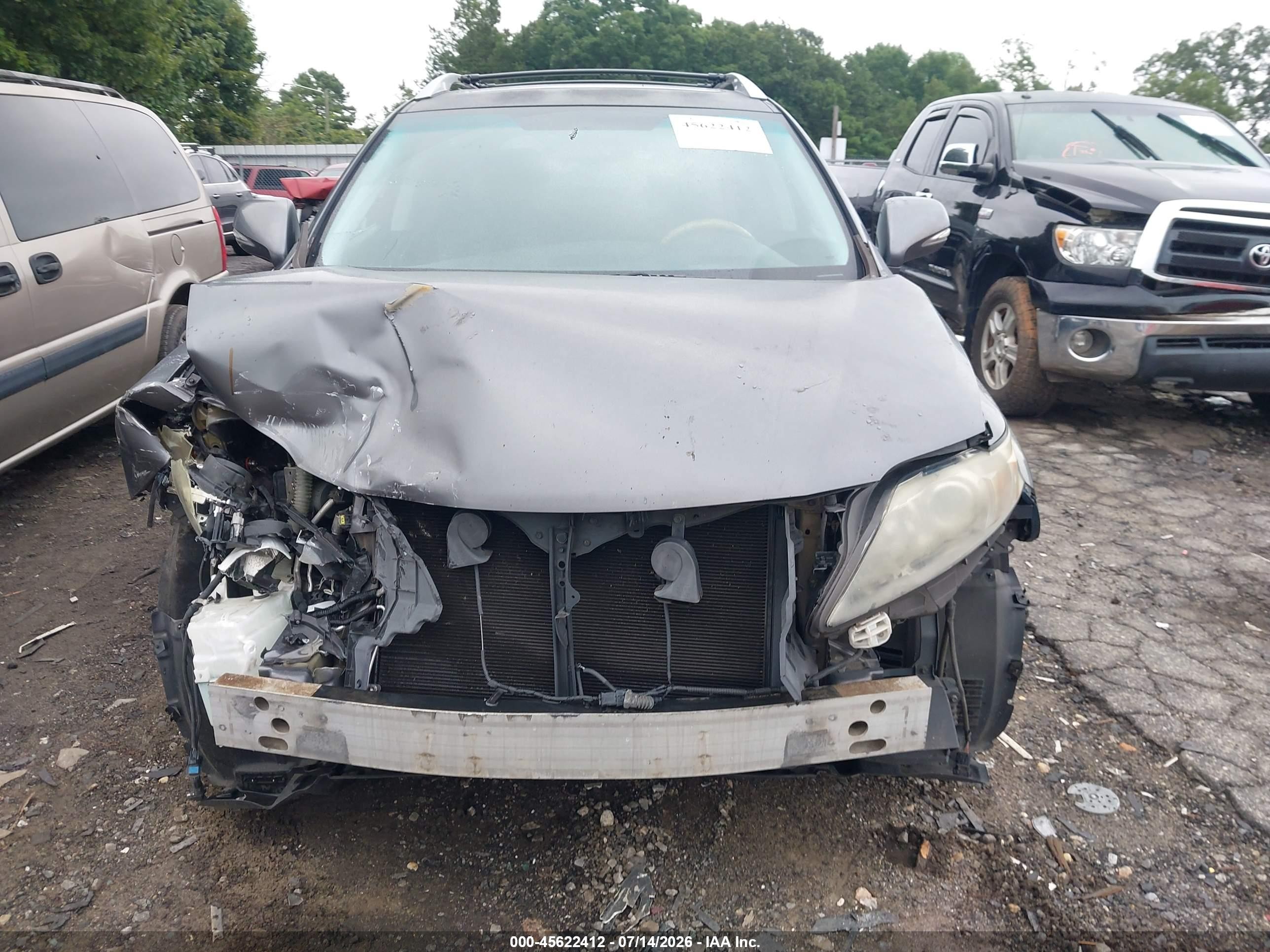 2012 Lexus Rx 350 Gray vin: 2T2ZK1BA3CC071034