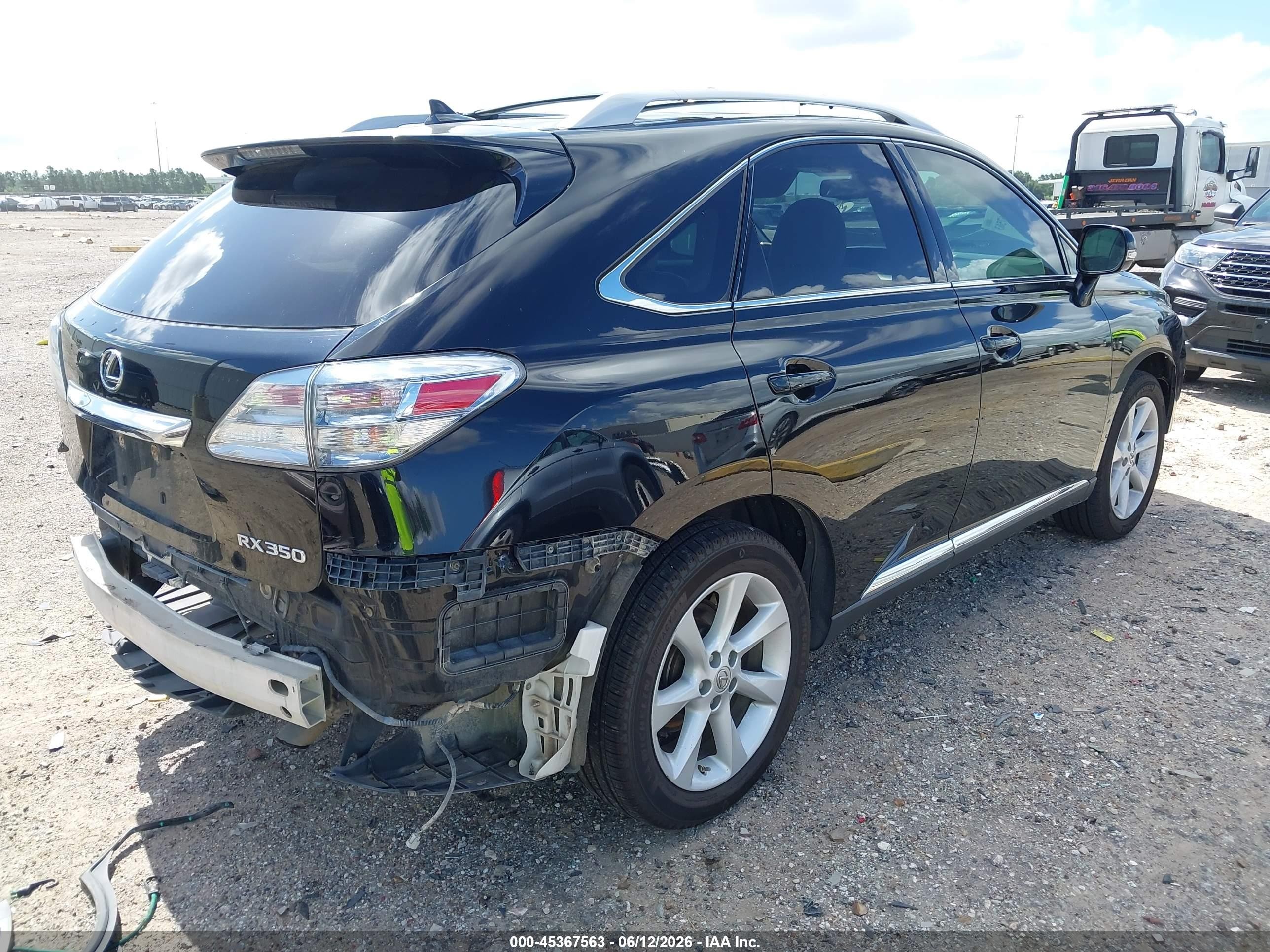 2012 Lexus Rx 350   Черный vin: 2T2ZK1BA3CC072507