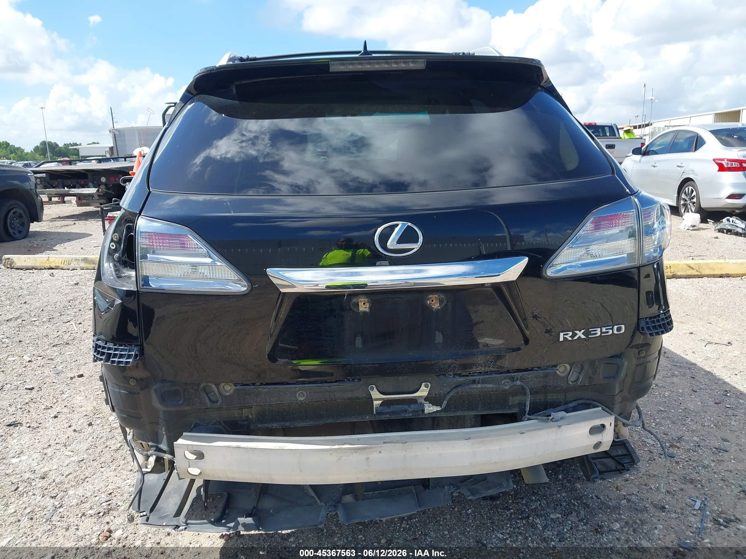 2012 Lexus Rx 350   Черный vin: 2T2ZK1BA3CC072507