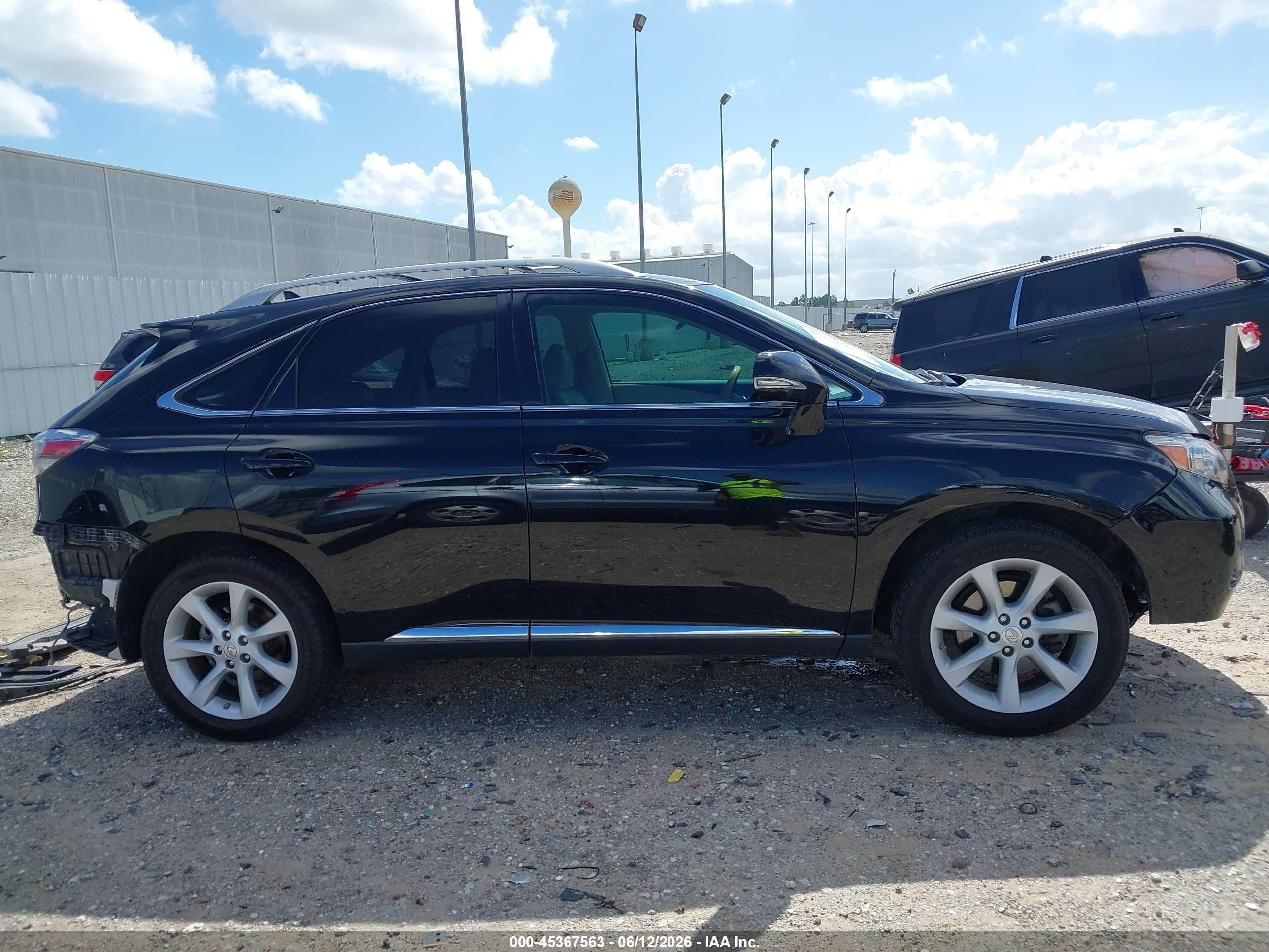 2012 Lexus Rx 350   Черный vin: 2T2ZK1BA3CC072507
