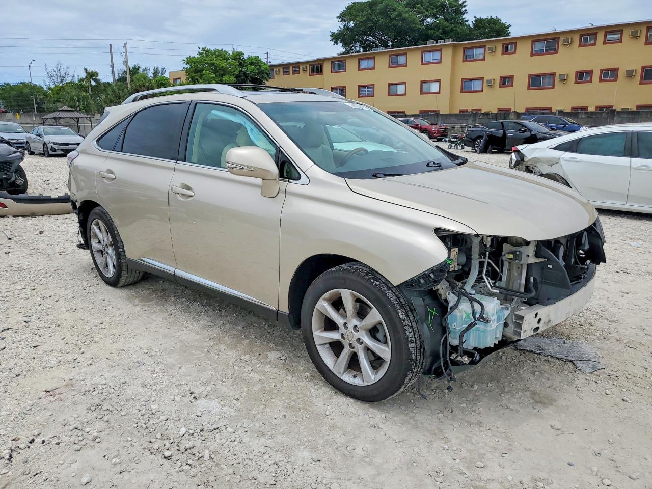 2012 Lexus Rx 350 Tan vin: 2T2ZK1BA3CC074628