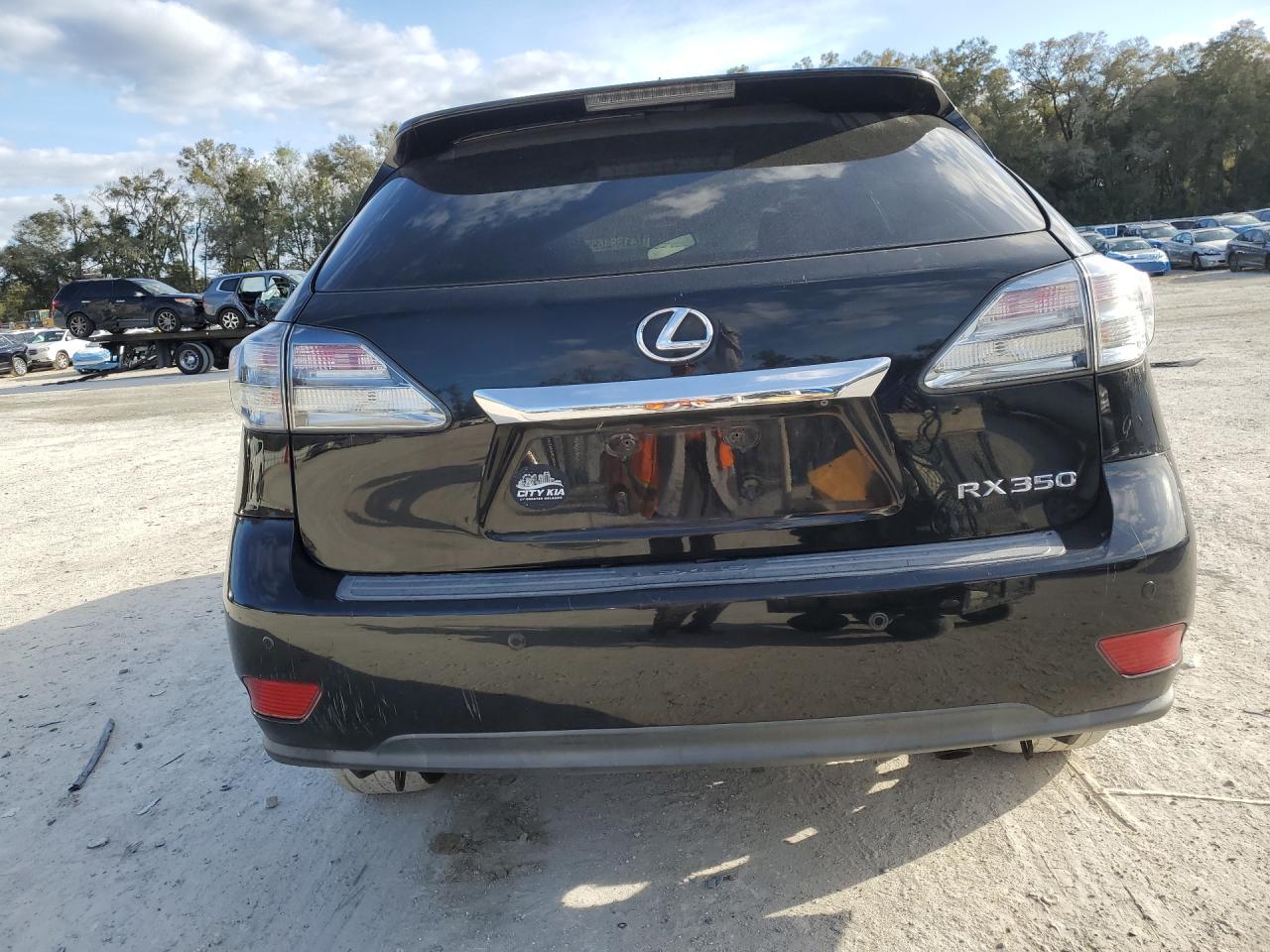 2012 Lexus Rx 350 Black vin: 2T2ZK1BA3CC080221 Damage: Rear Bumper, Multiple Scratches Heavy, 10 Or More