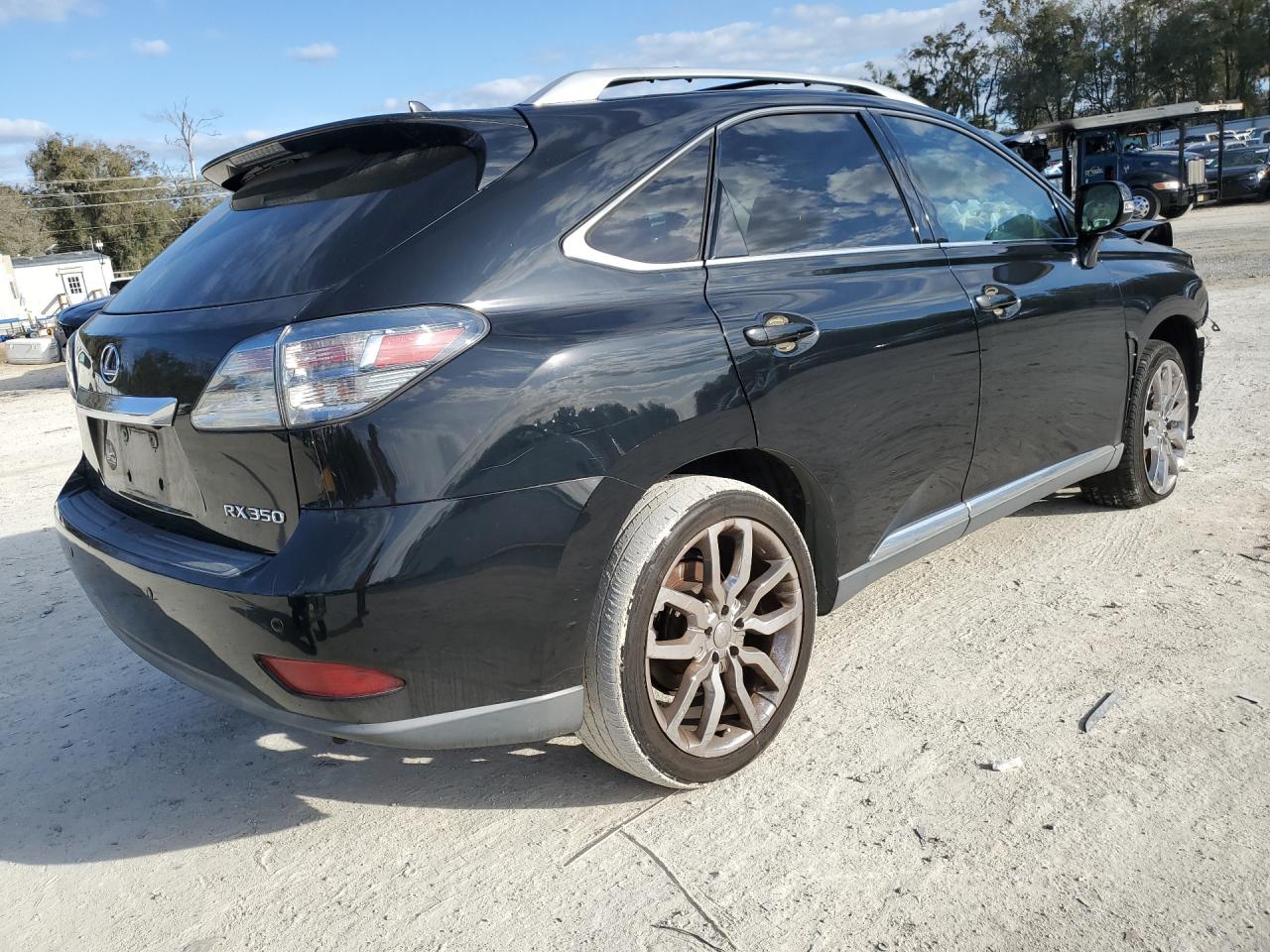 2012 Lexus Rx 350 Black vin: 2T2ZK1BA3CC080221 Damage: Right Qtr Panel, Multiple Scratches Light, 4
