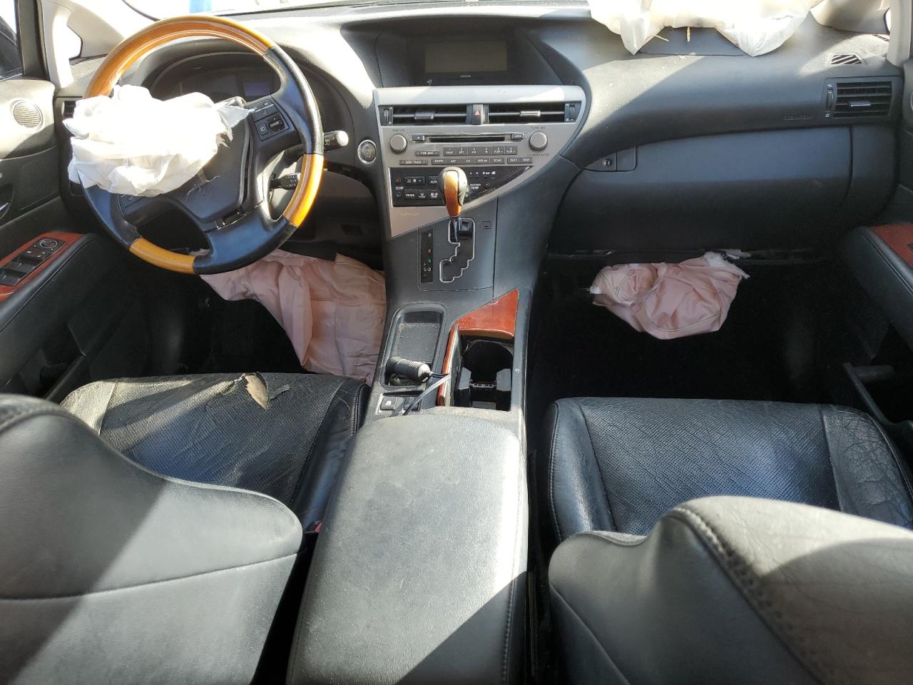 2012 Lexus Rx 350 Black vin: 2T2ZK1BA3CC080221 Damage: Airbag - Front Right, Deployed, Replacement Required