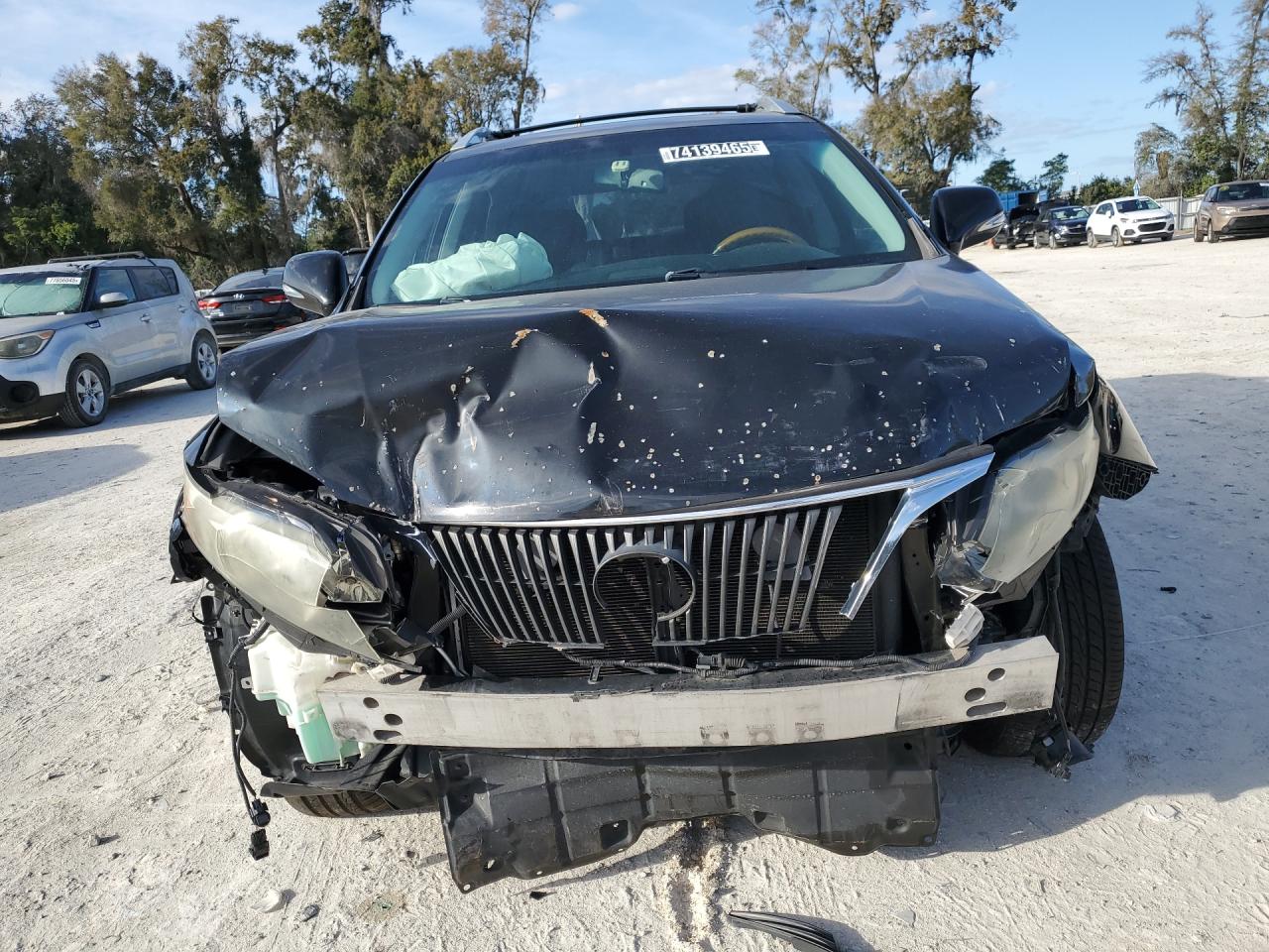 2012 Lexus Rx 350 Black vin: 2T2ZK1BA3CC080221 Damage: Grille, Broken, Replacement Required