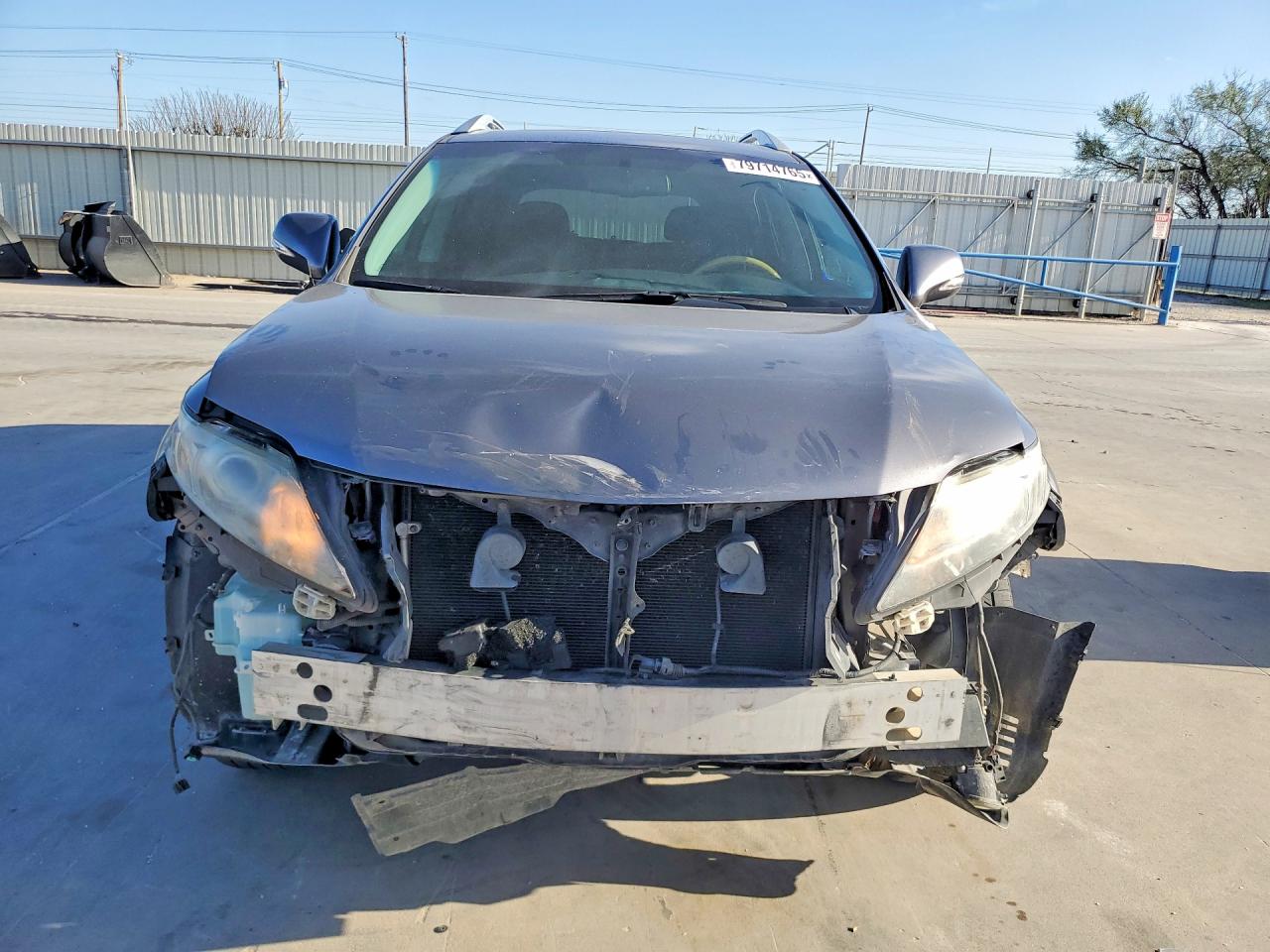 2012 Lexus Rx 350 Base Gray vin: 2T2ZK1BA3CC082101