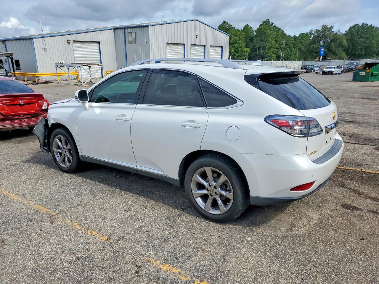 2012 Lexus Rx 350 Белый vin: 2T2ZK1BA3CC082213