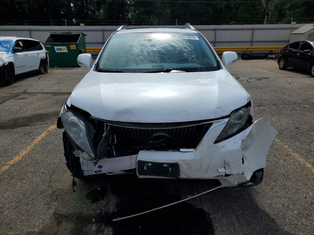 2012 Lexus Rx 350 Белый vin: 2T2ZK1BA3CC082213