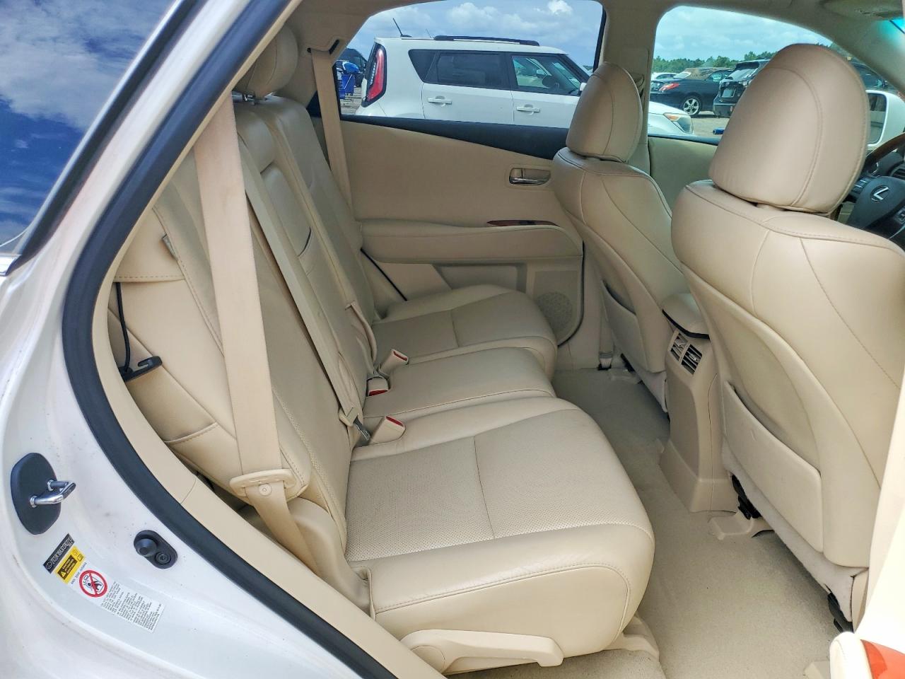 2012 Lexus Rx 350 Белый vin: 2T2ZK1BA3CC082213