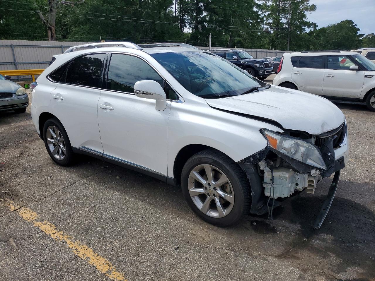 2012 Lexus Rx 350 Белый vin: 2T2ZK1BA3CC082213