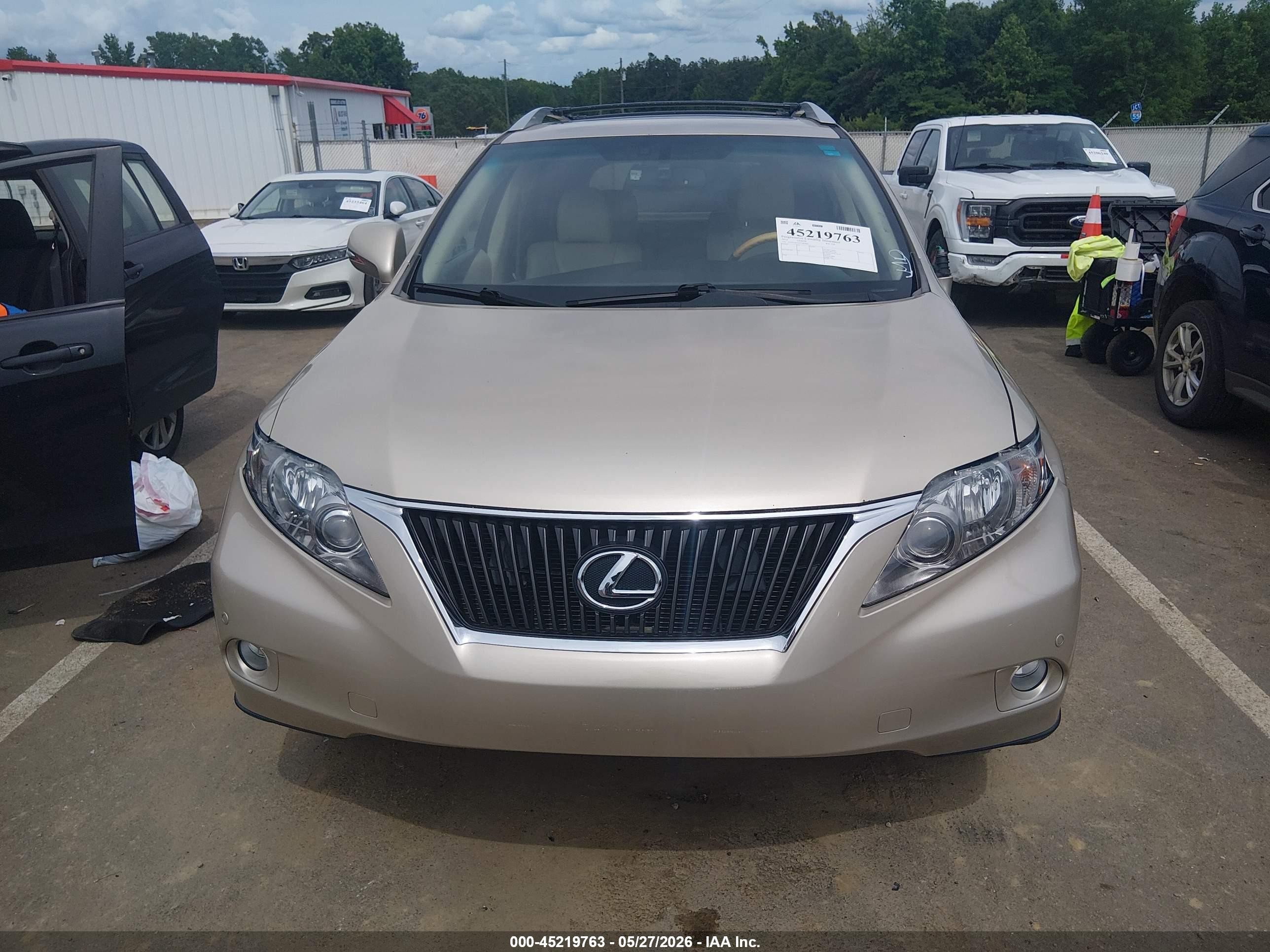 2012 Lexus Rx 350   Champagne vin: 2T2ZK1BA3CC083880