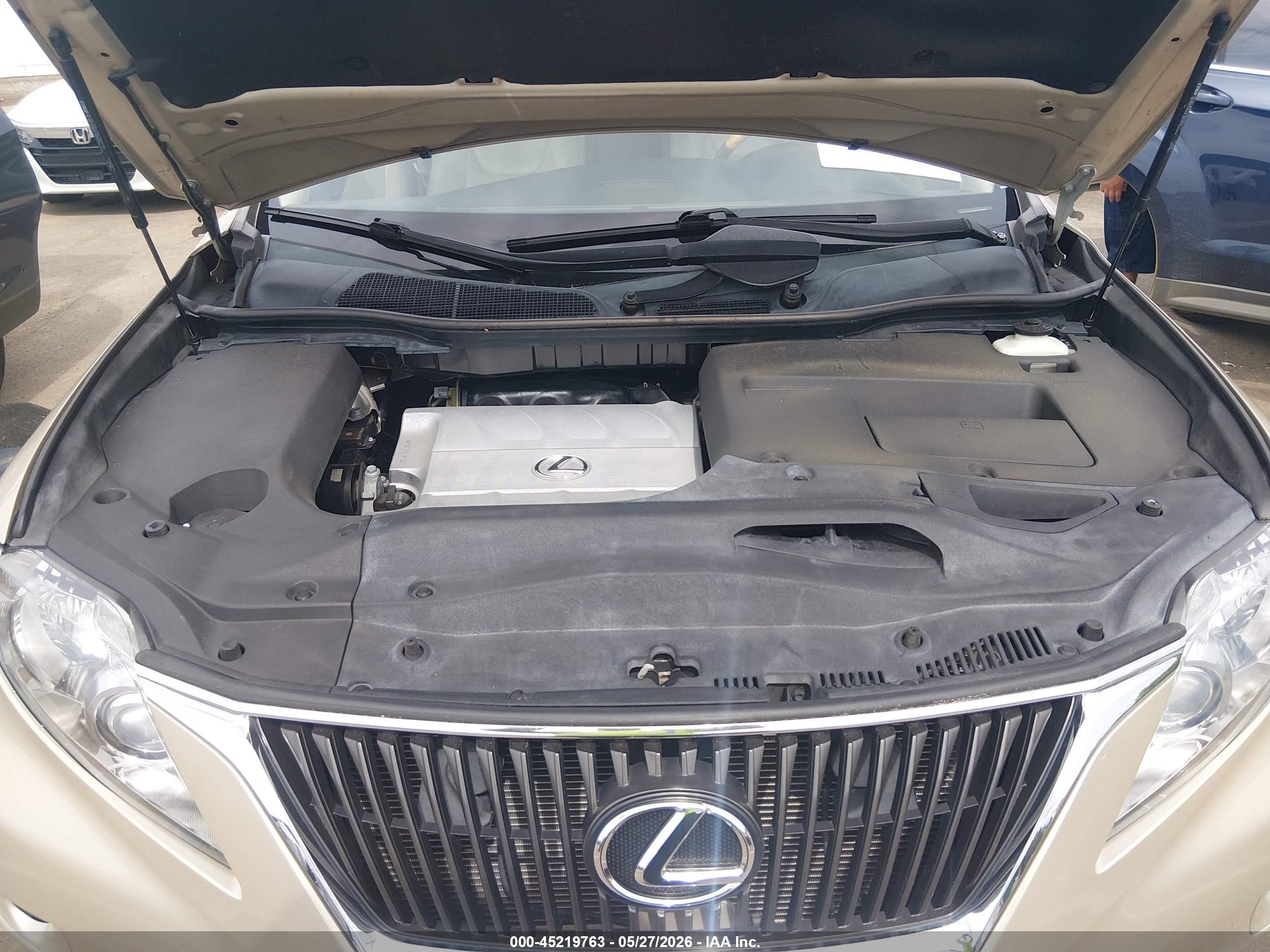 2012 Lexus Rx 350   Champagne vin: 2T2ZK1BA3CC083880