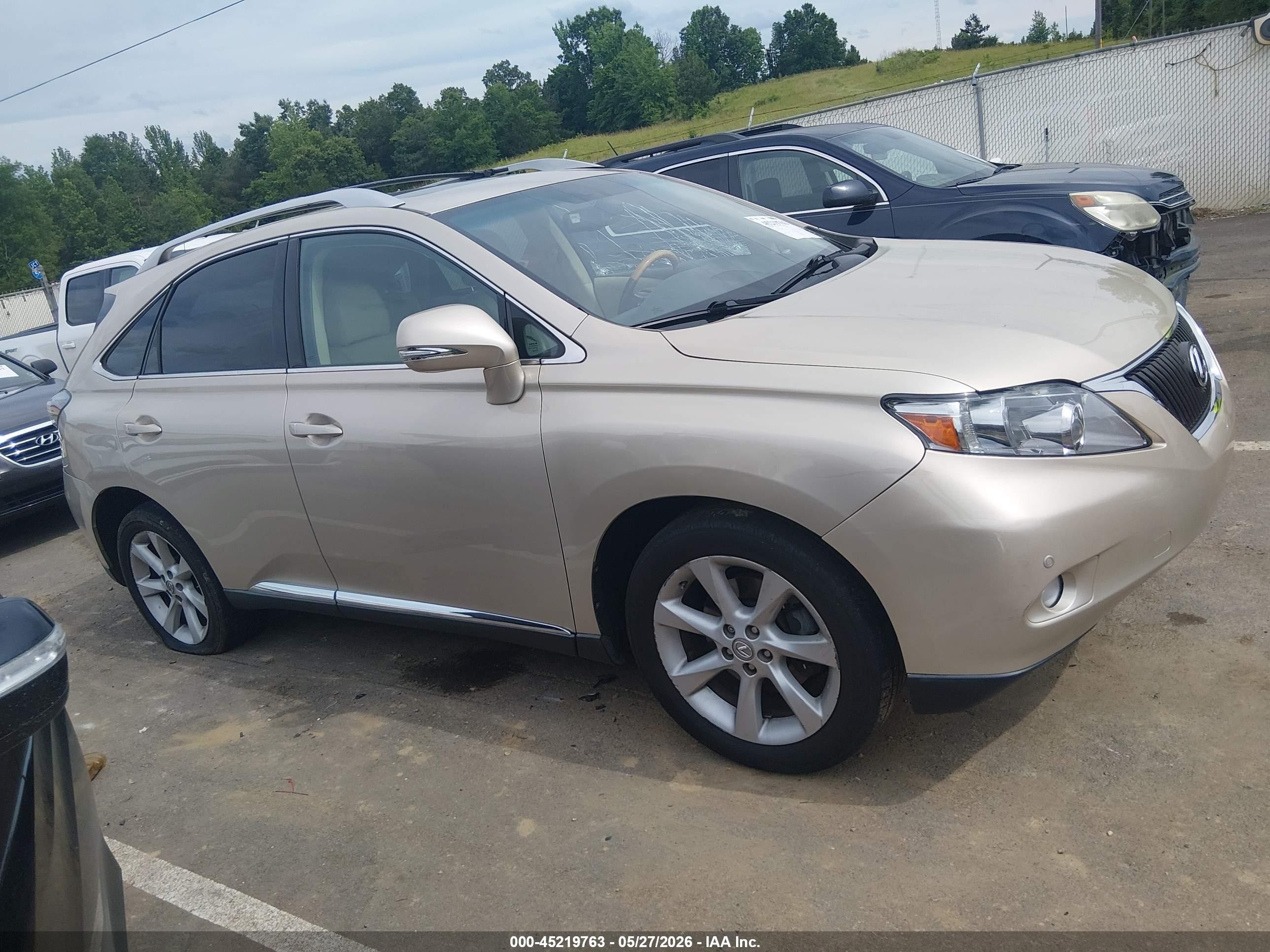 2012 Lexus Rx 350   Champagne vin: 2T2ZK1BA3CC083880