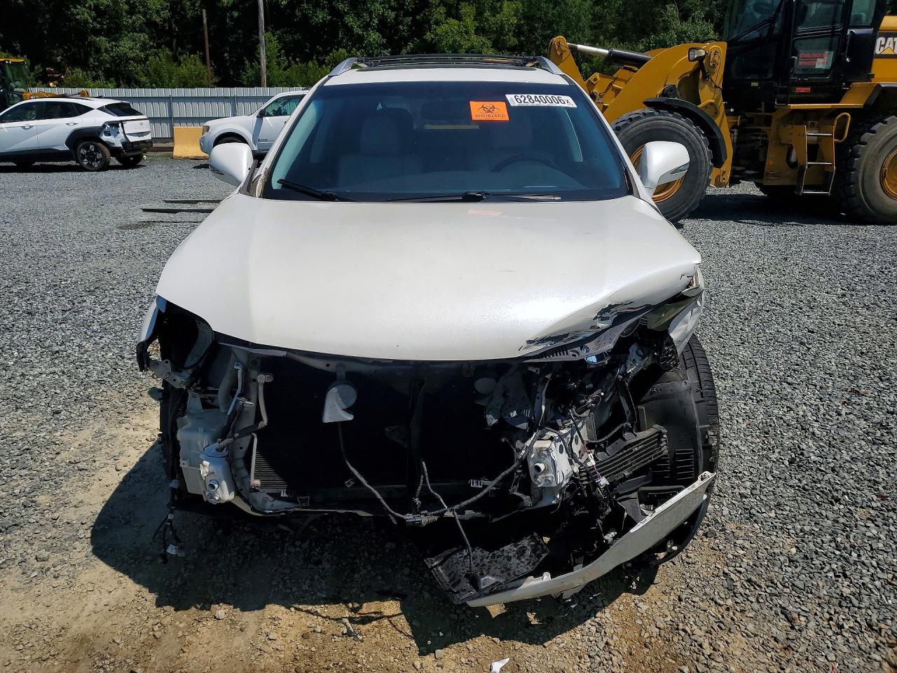 2013 Lexus Rx 350 White vin: 2T2ZK1BA3DC088756