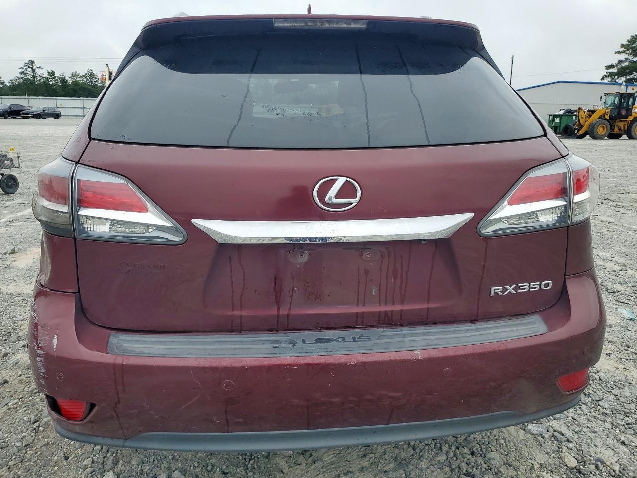 2013 Lexus Rx 350 Burgundy vin: 2T2ZK1BA3DC089292