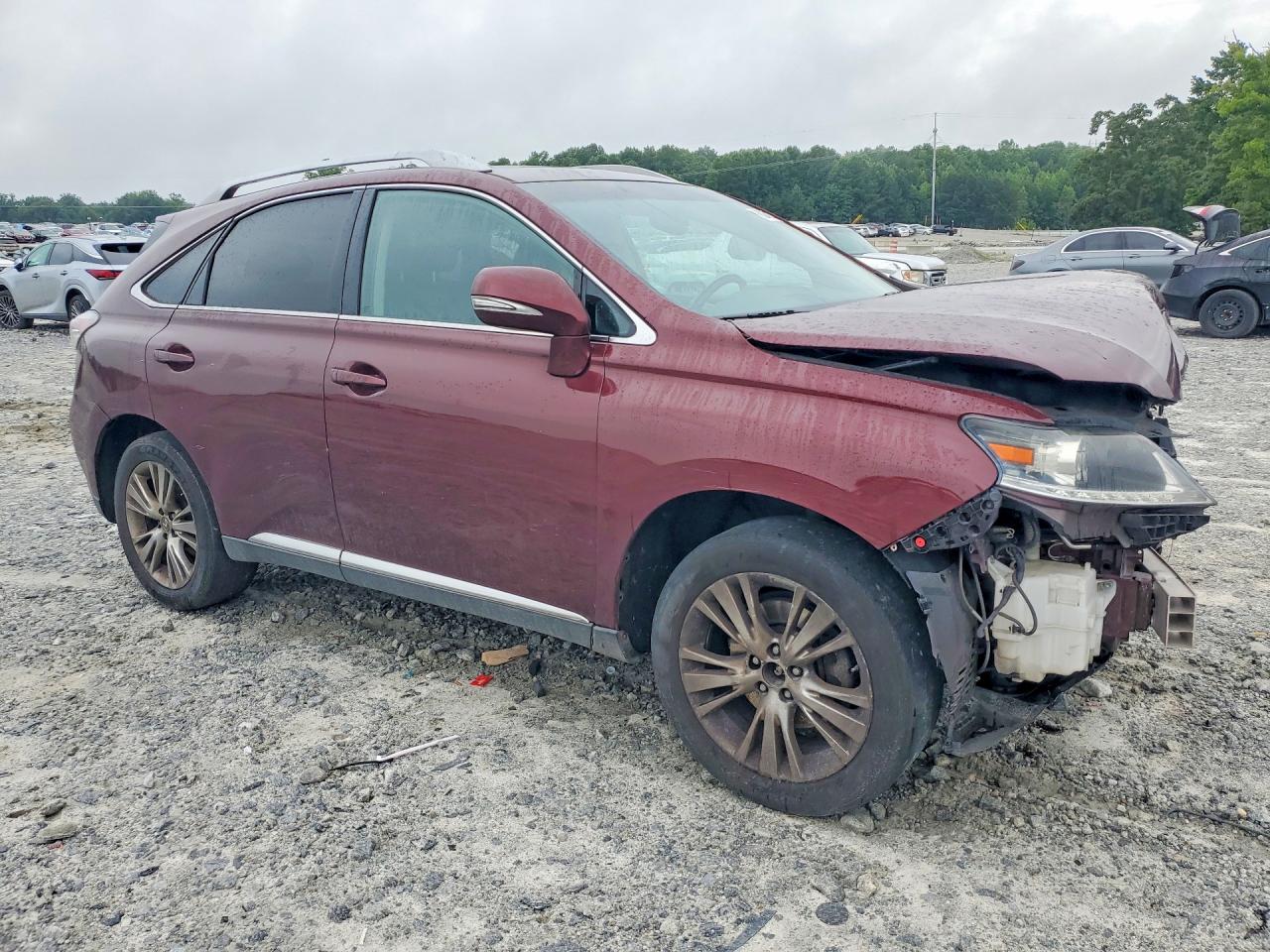 2013 Lexus Rx 350 Burgundy vin: 2T2ZK1BA3DC089292
