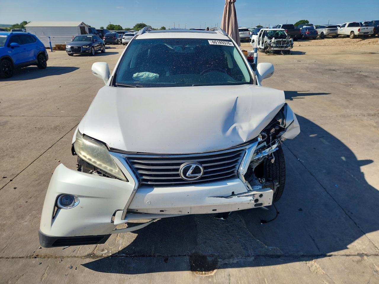 2013 Lexus Rx 350 White vin: 2T2ZK1BA3DC090314