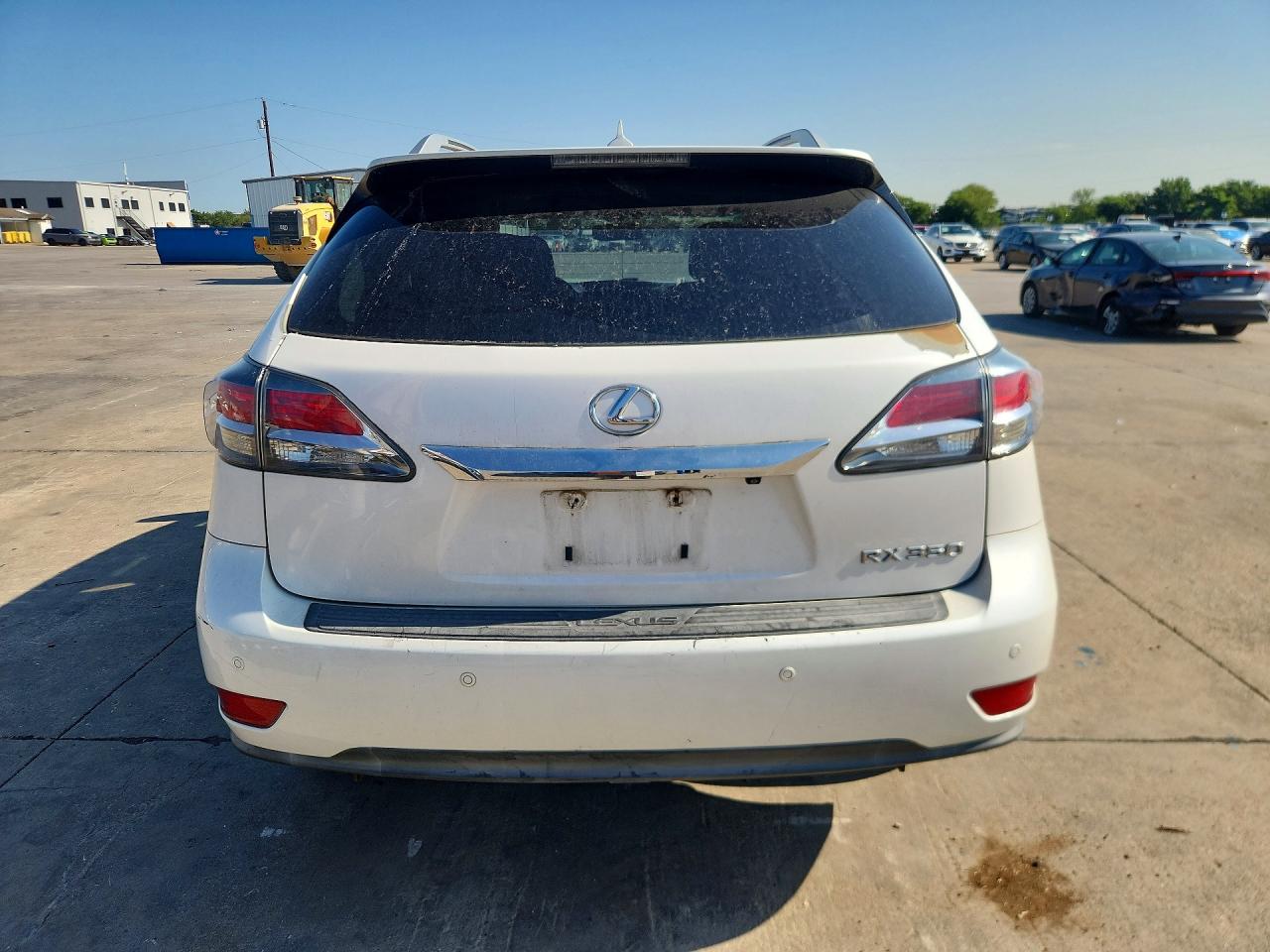 2013 Lexus Rx 350 White vin: 2T2ZK1BA3DC090314