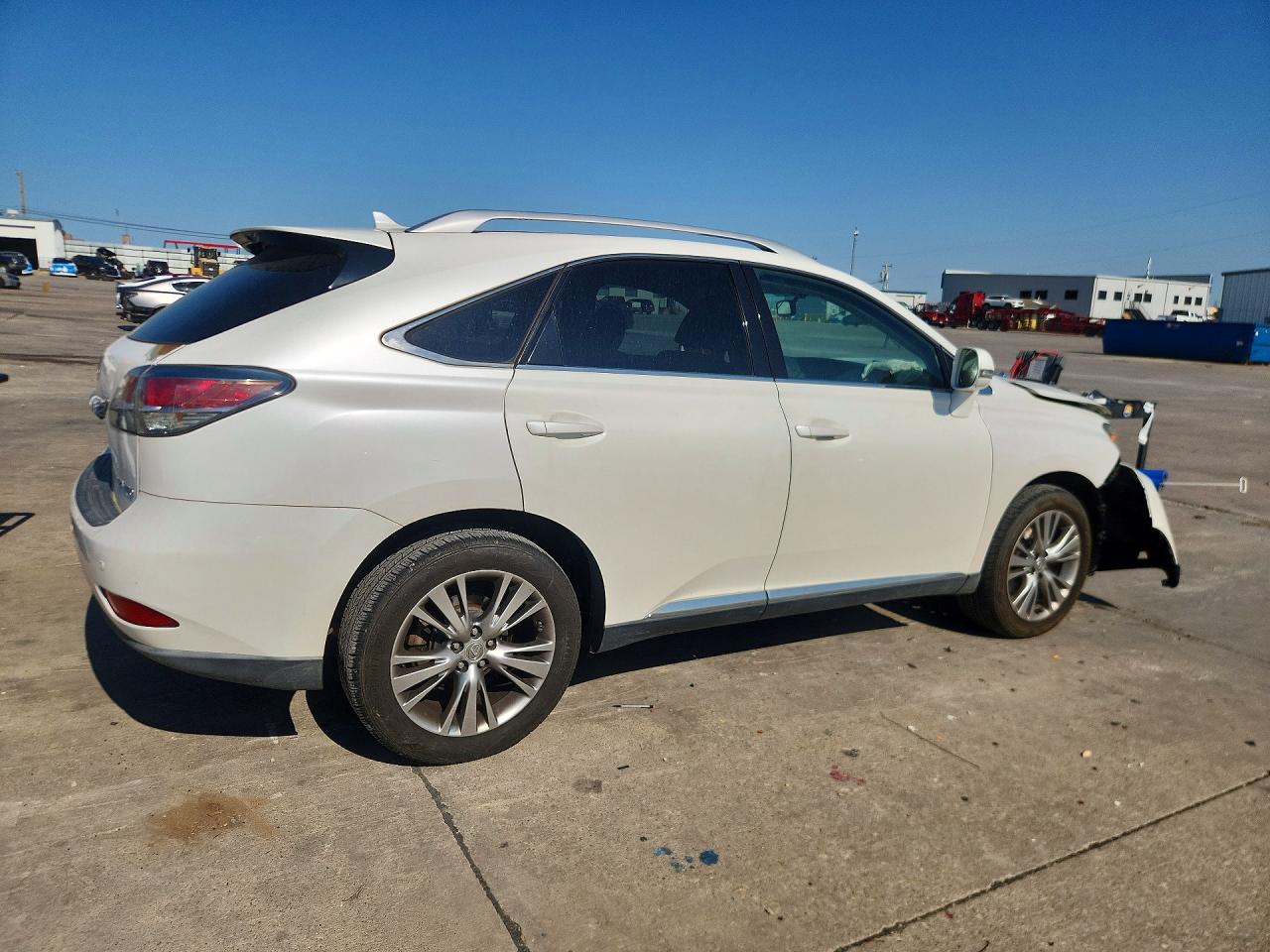 2013 Lexus Rx 350 White vin: 2T2ZK1BA3DC090314