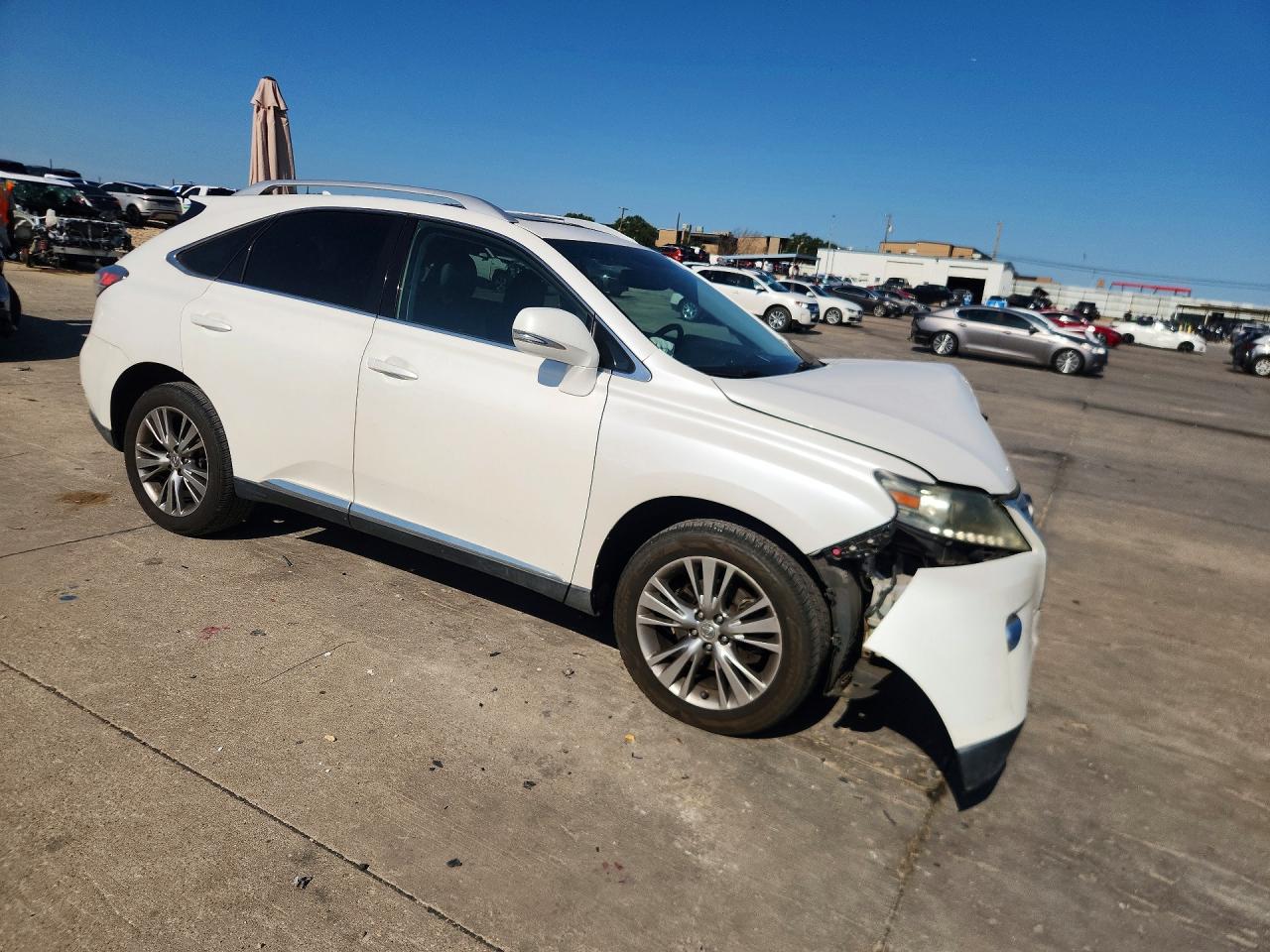 2013 Lexus Rx 350 White vin: 2T2ZK1BA3DC090314