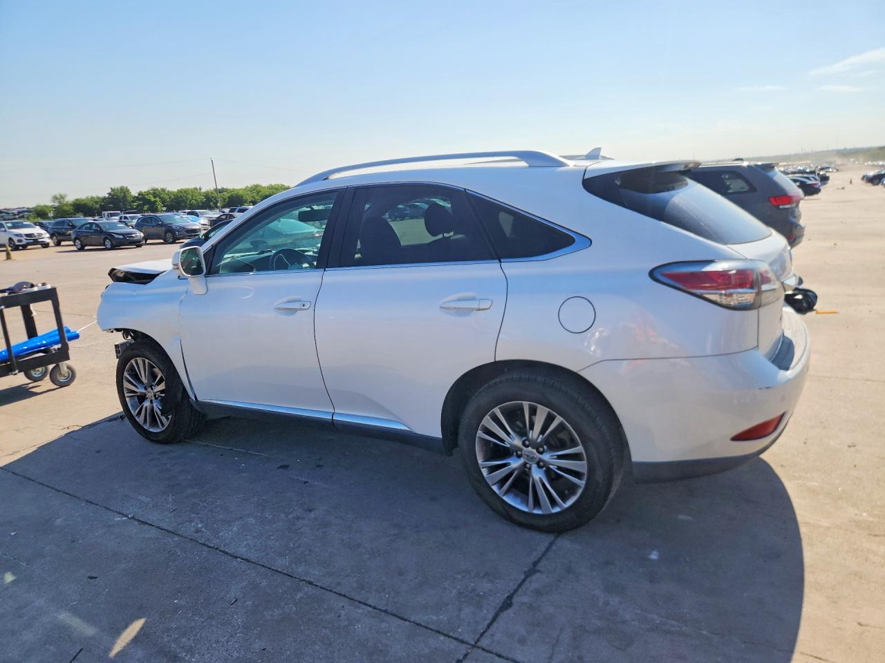 2013 Lexus Rx 350 White vin: 2T2ZK1BA3DC090314