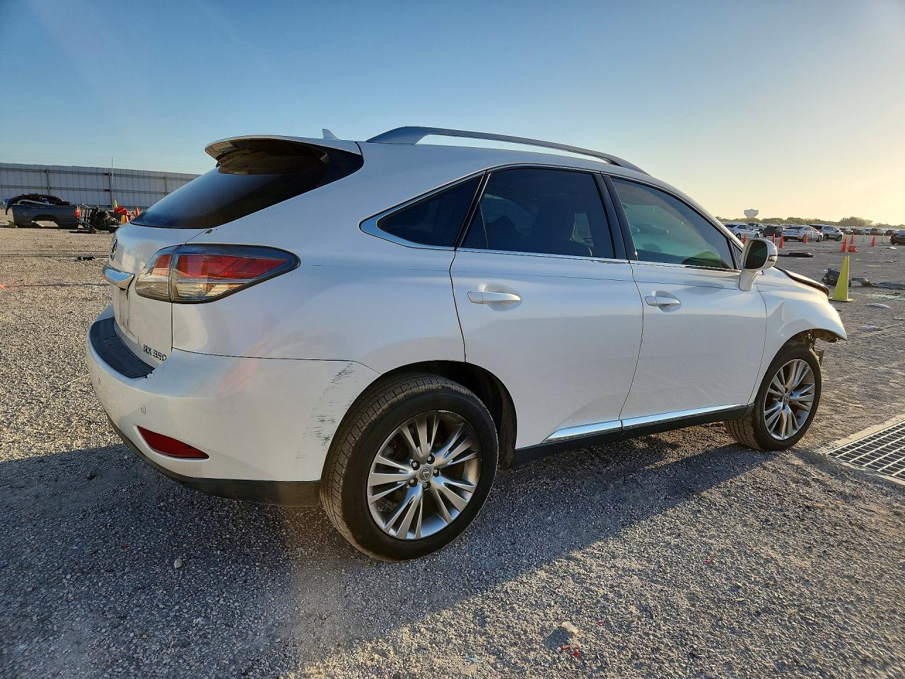 2013 Lexus Rx 350 White vin: 2T2ZK1BA3DC104664