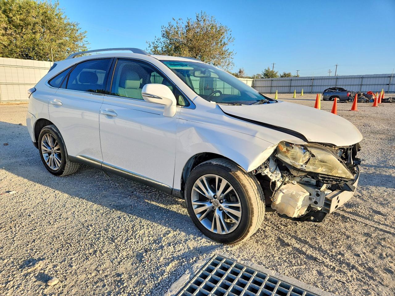 2013 Lexus Rx 350 White vin: 2T2ZK1BA3DC104664