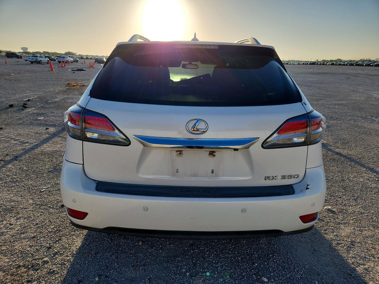 2013 Lexus Rx 350 White vin: 2T2ZK1BA3DC104664