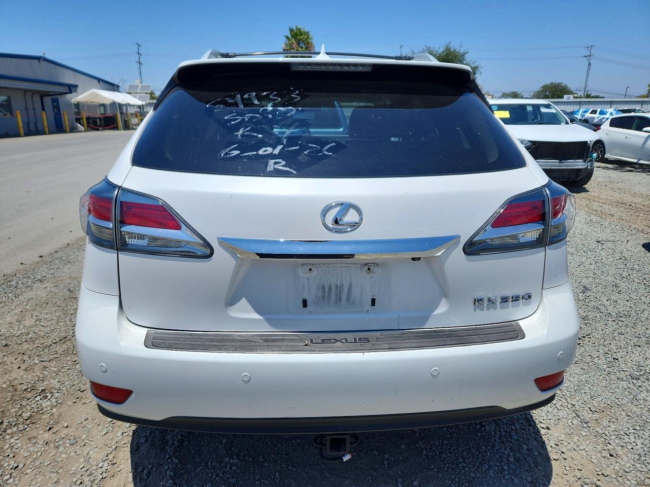 2013 Lexus Rx 350 White vin: 2T2ZK1BA3DC109525