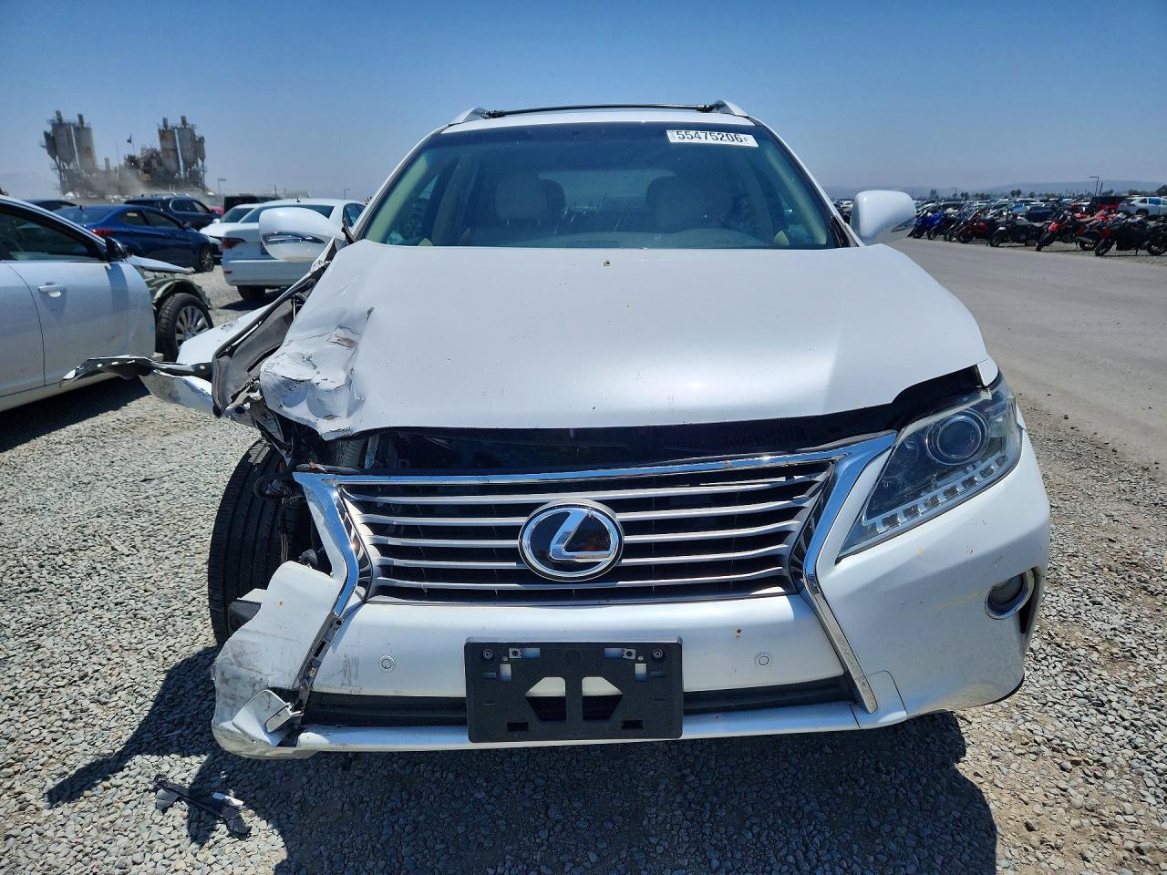 2013 Lexus Rx 350 White vin: 2T2ZK1BA3DC109525