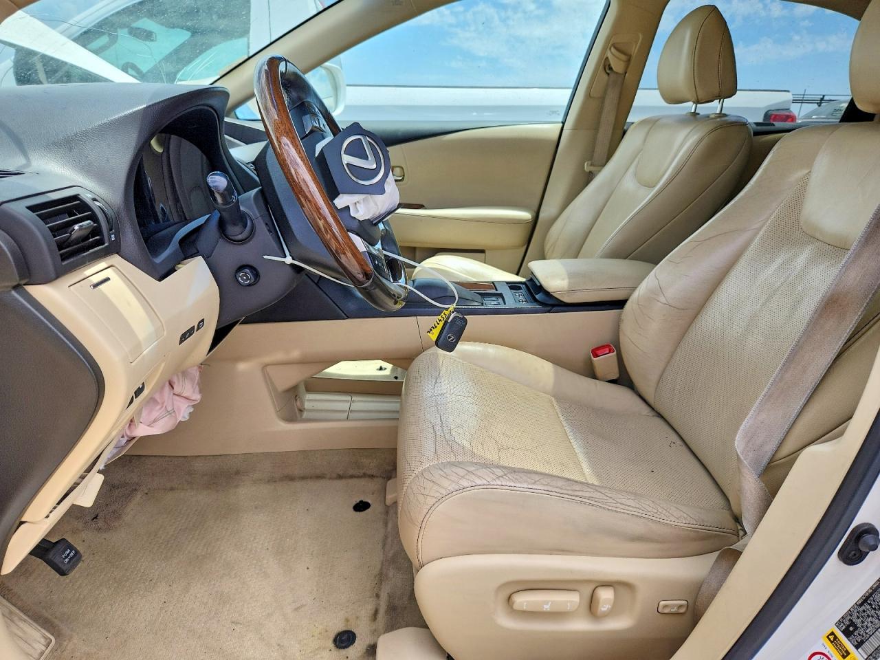 2013 Lexus Rx 350 White vin: 2T2ZK1BA3DC109525