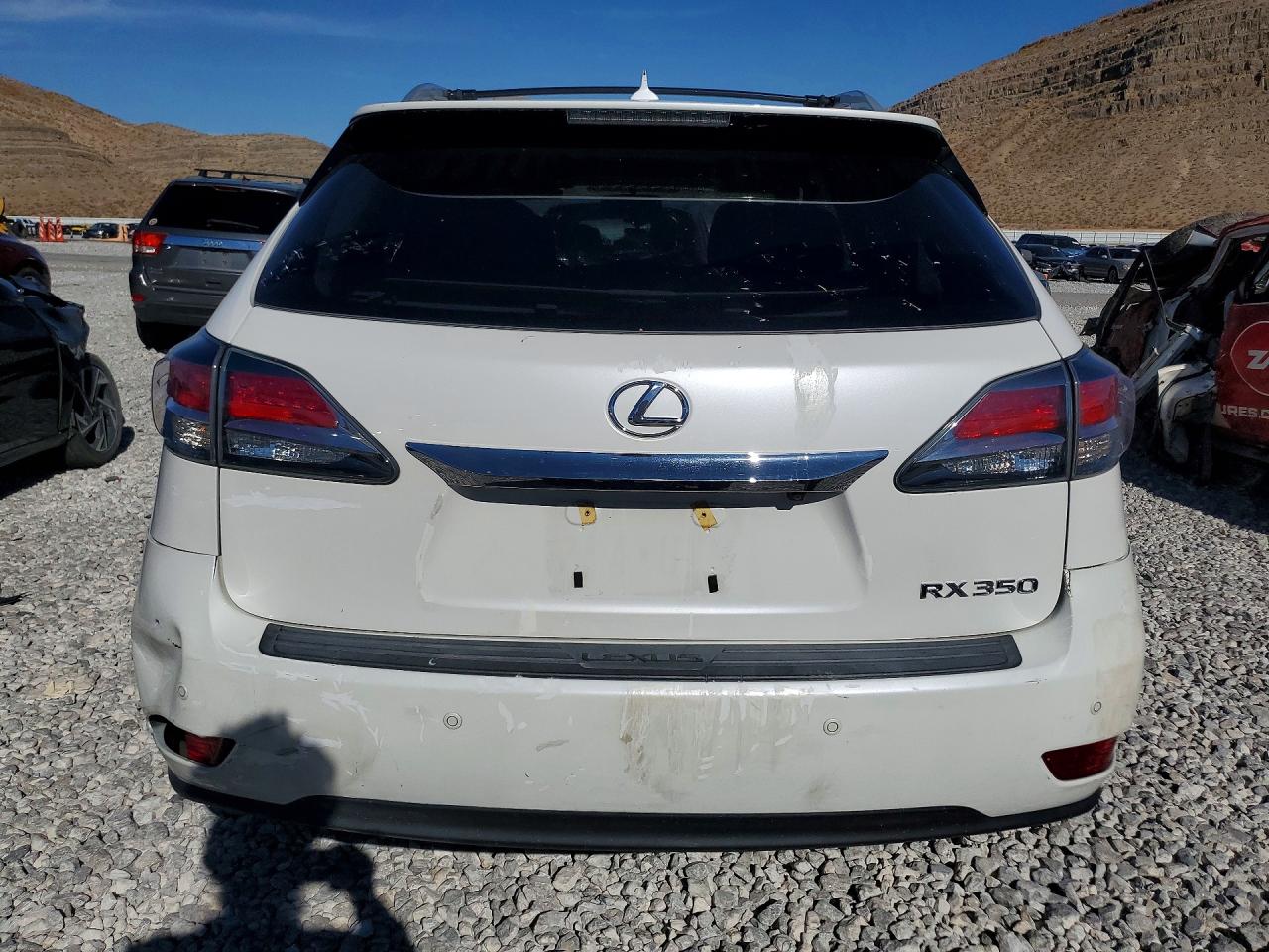 2013 Lexus Rx 350 White vin: 2T2ZK1BA3DC110416