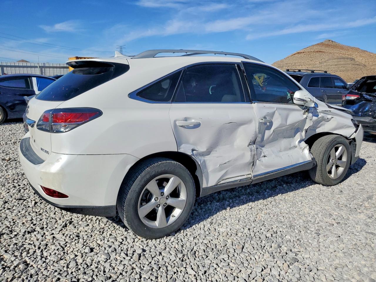 2013 Lexus Rx 350 White vin: 2T2ZK1BA3DC110416