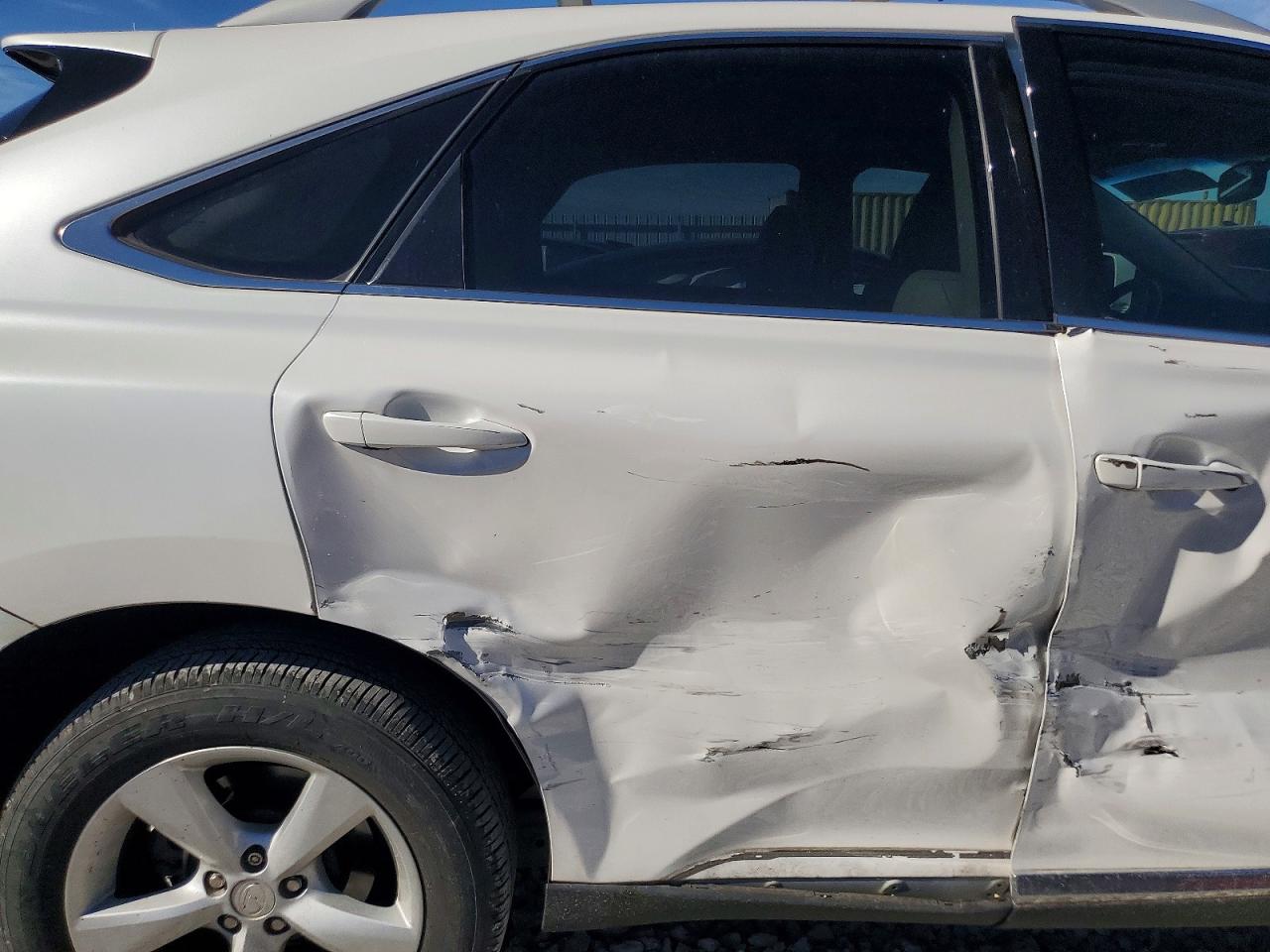 2013 Lexus Rx 350 White vin: 2T2ZK1BA3DC110416