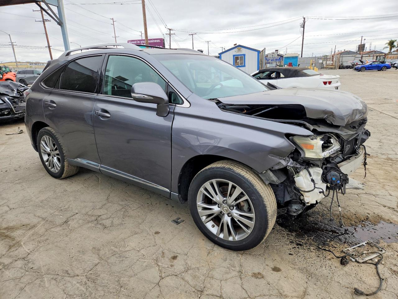 2013 Lexus Rx 350 Gray vin: 2T2ZK1BA3DC113316