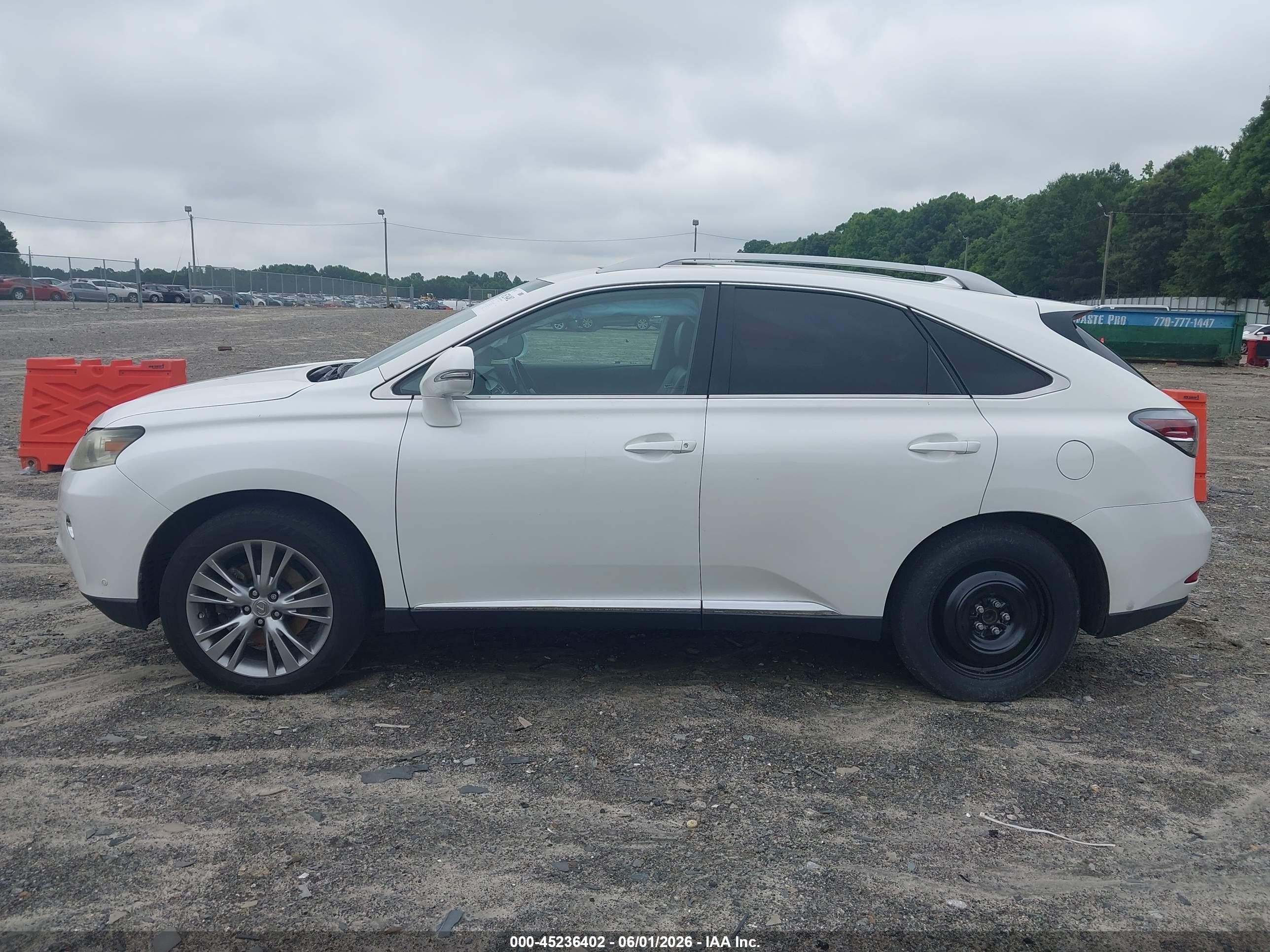 2013 Lexus Rx 350   White vin: 2T2ZK1BA3DC114675