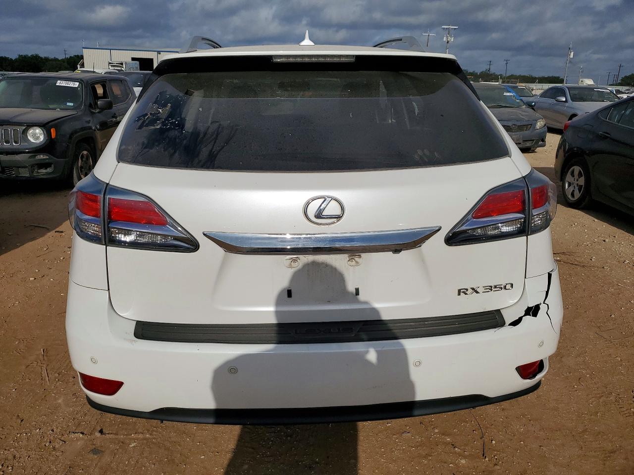 2013 Lexus Rx 350 White vin: 2T2ZK1BA3DC118578