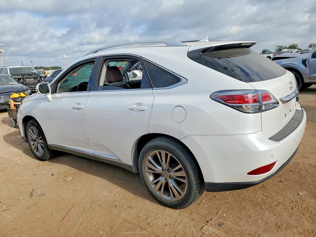 2013 Lexus Rx 350 White vin: 2T2ZK1BA3DC118578